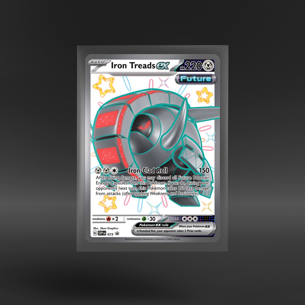 Scarlet & Violet Black Star Promos #073 Iron Treads ex