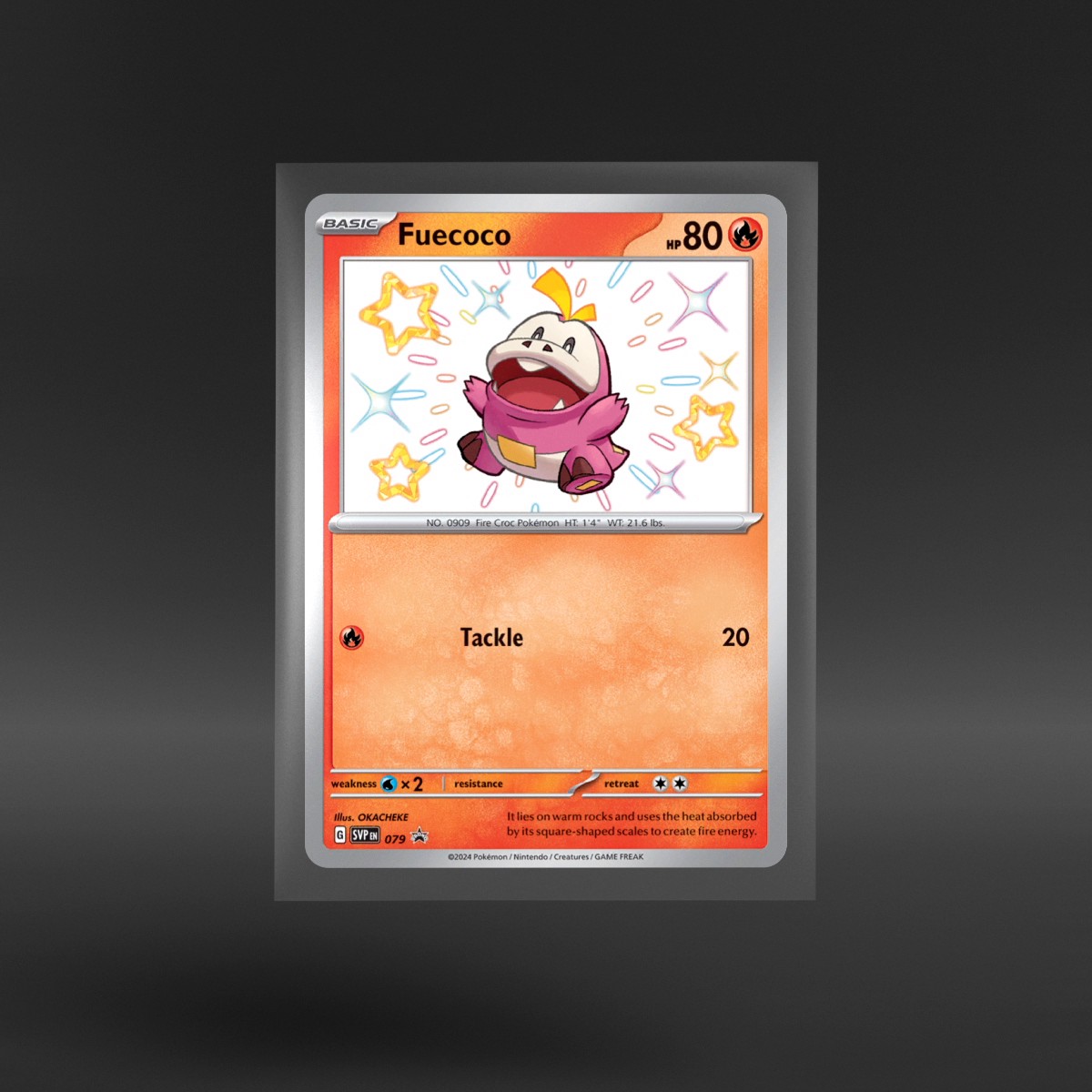 Scarlet & Violet Black Star Promos #079 Fuecoco