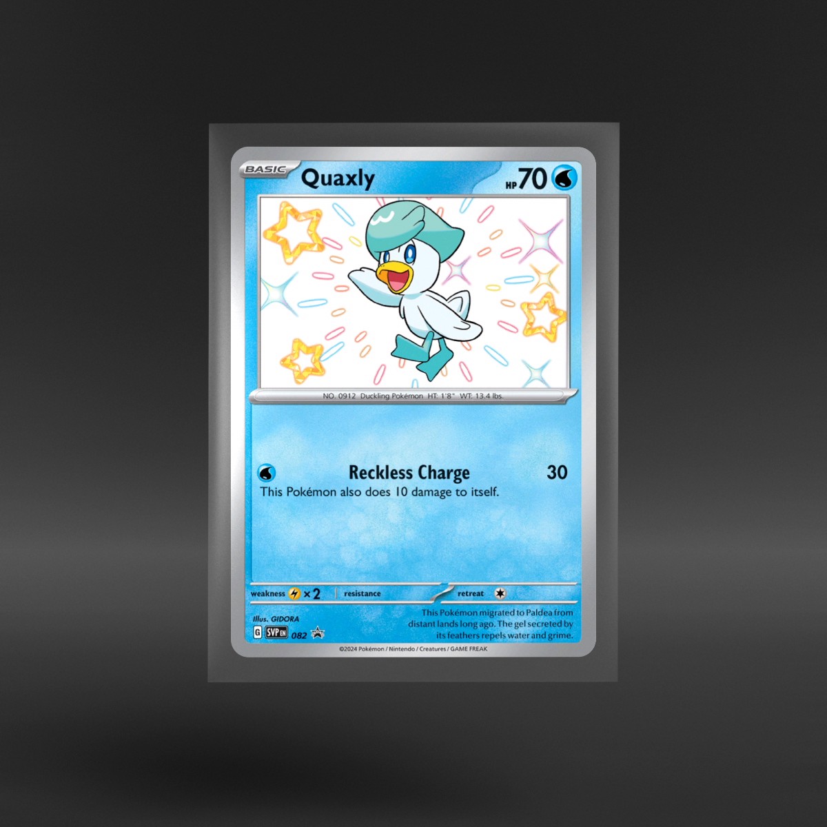 Scarlet & Violet Black Star Promos #082 Quaxly