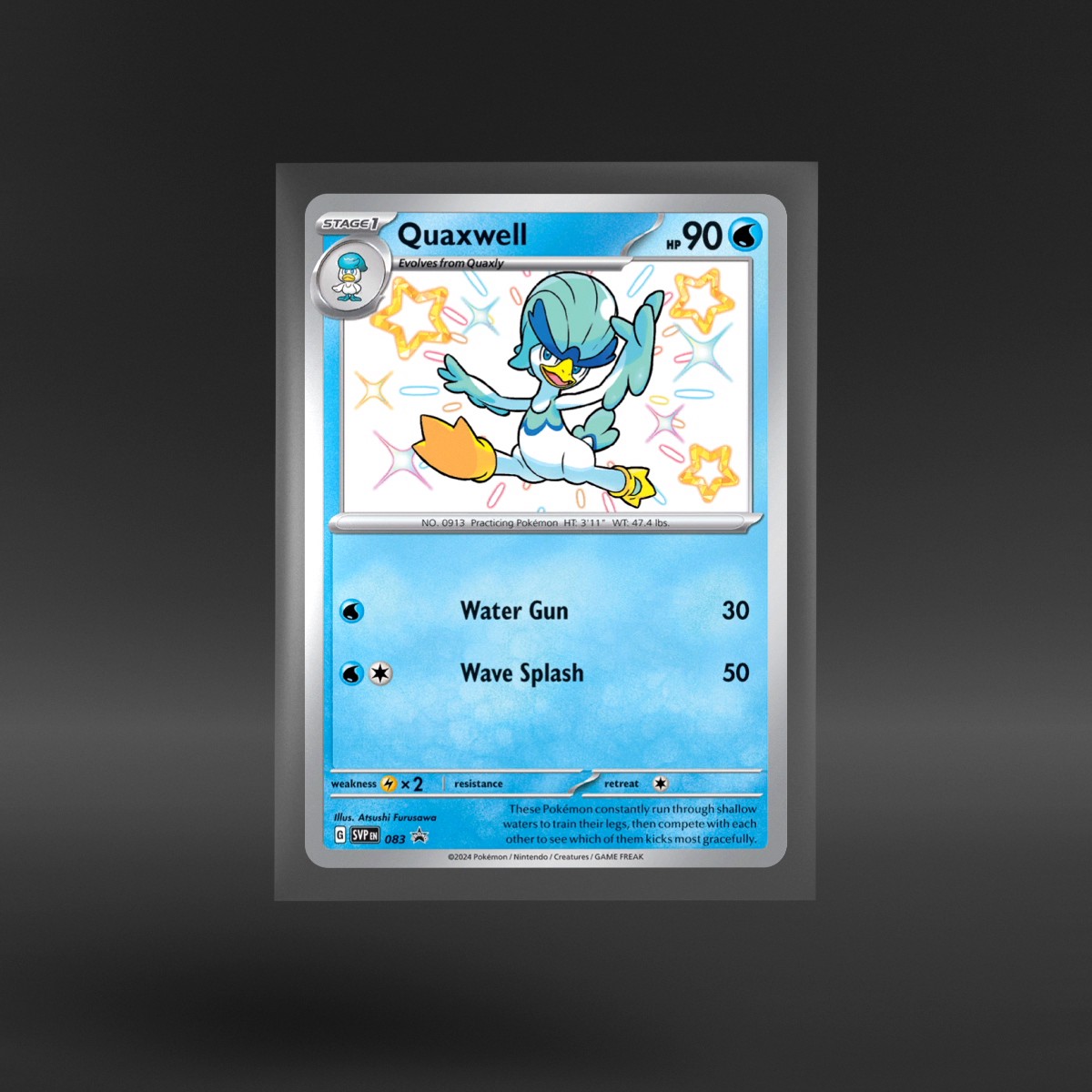 Scarlet & Violet Black Star Promos #083 Quaxwell