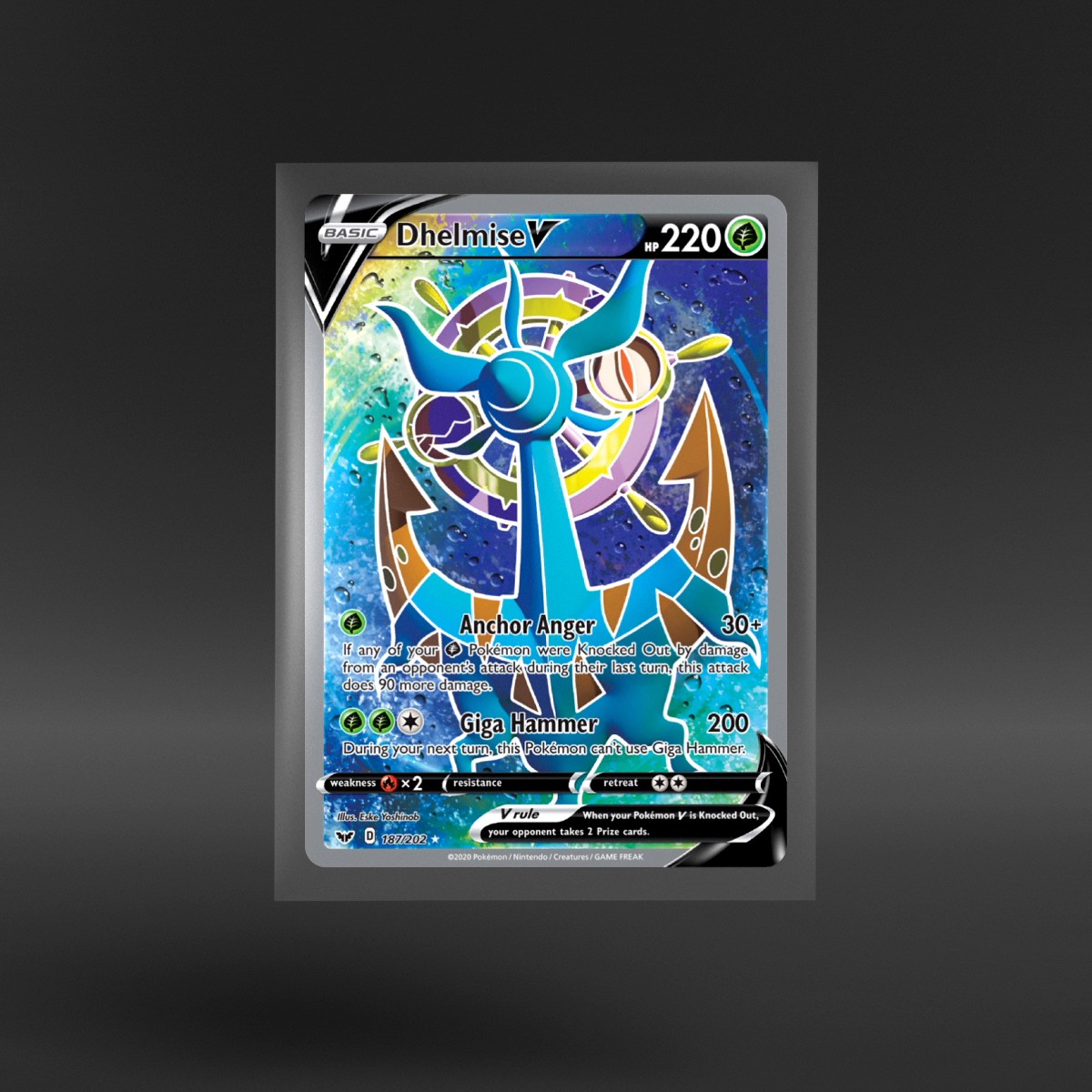 Sword & Shield #187/202 Dhelmise V