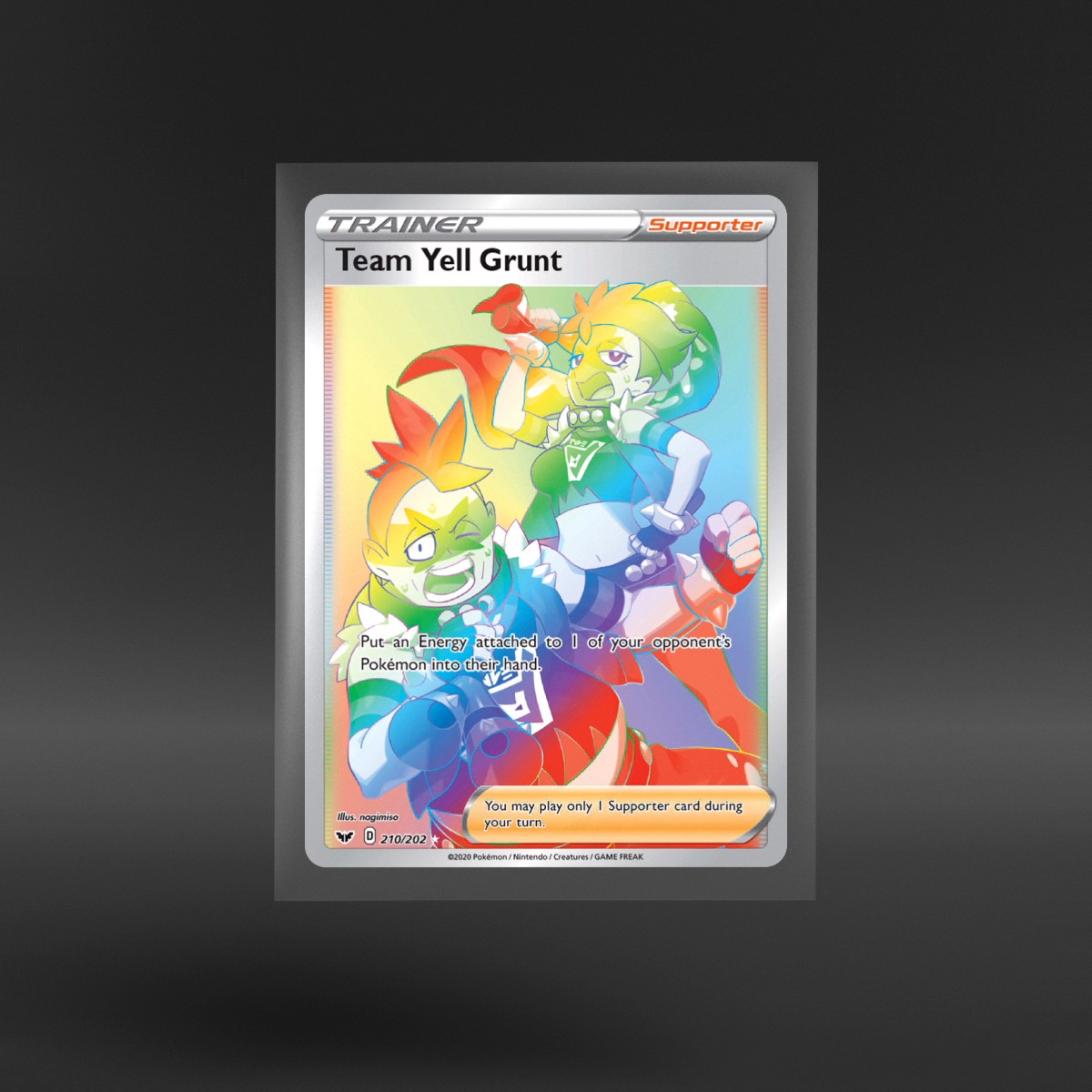 Sword & Shield #210/202 Team Yell Grunt