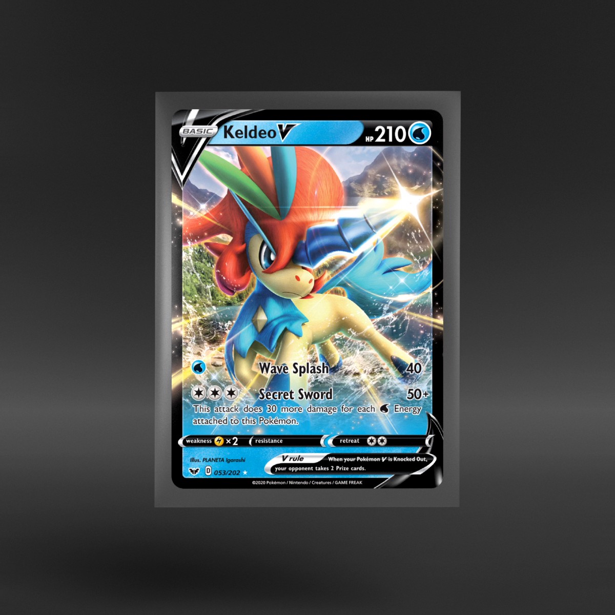 Sword & Shield #053/202 Keldeo V