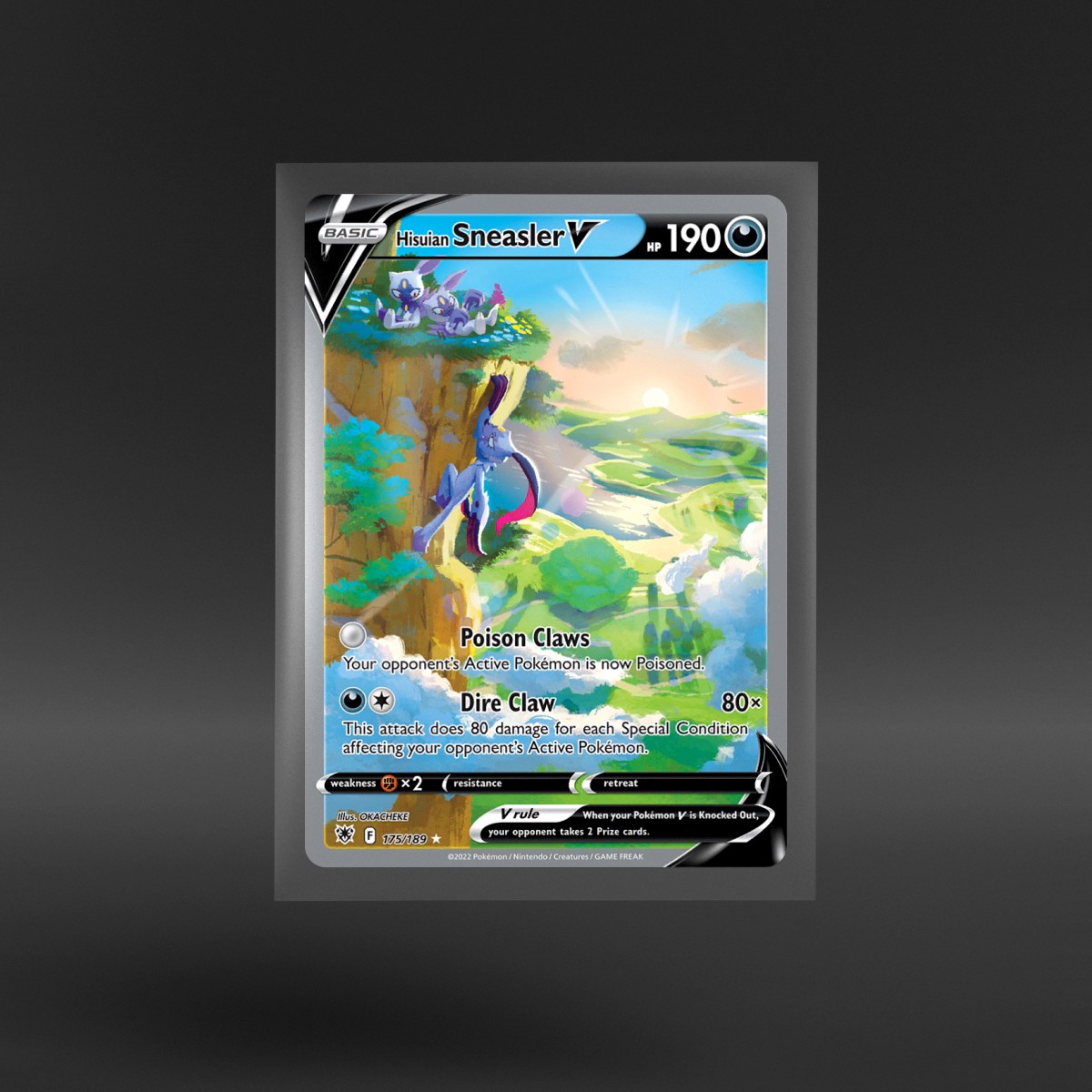 Astral Radiance #175/189 Hisuian Sneasler V