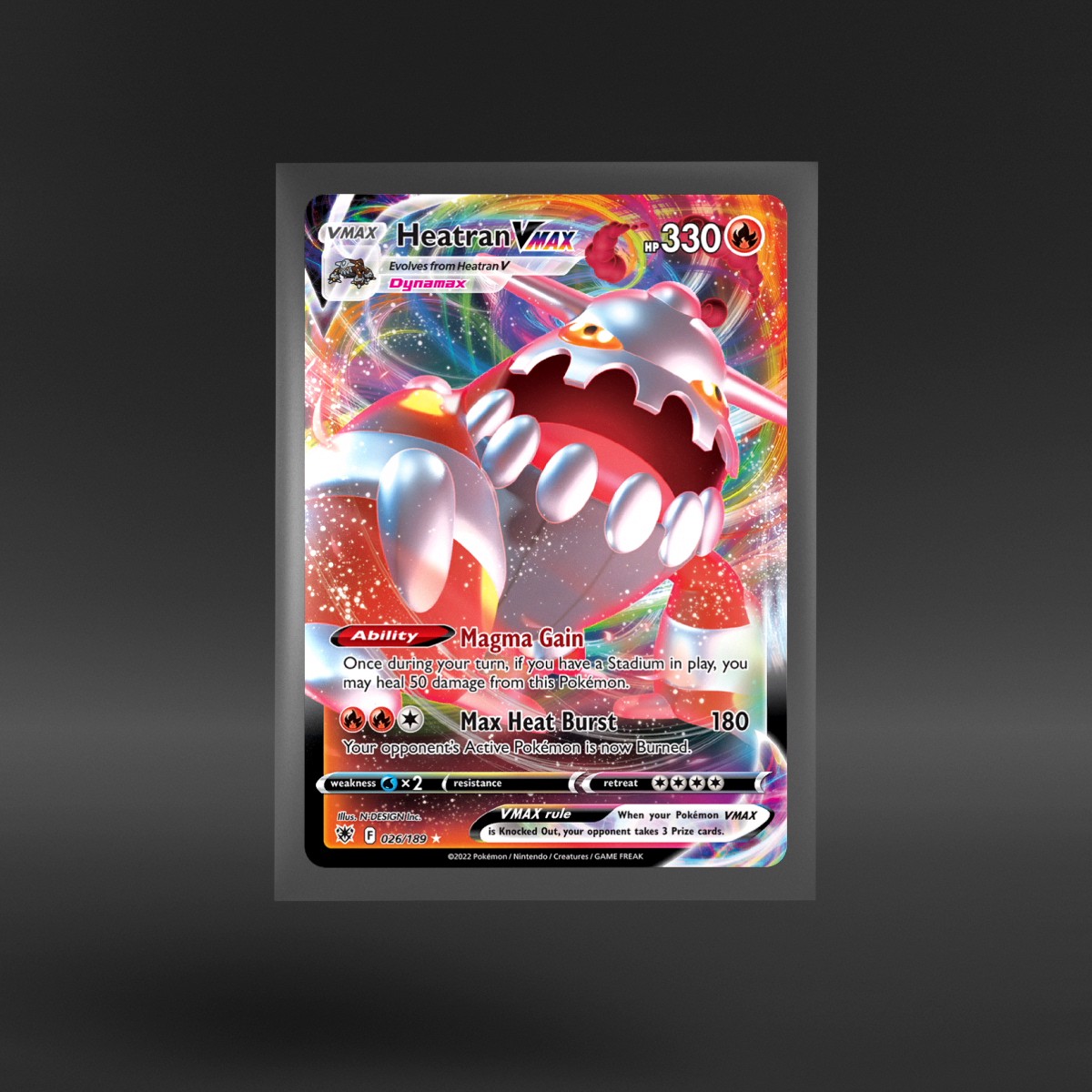 Astral Radiance #026/189 Heatran VMAX