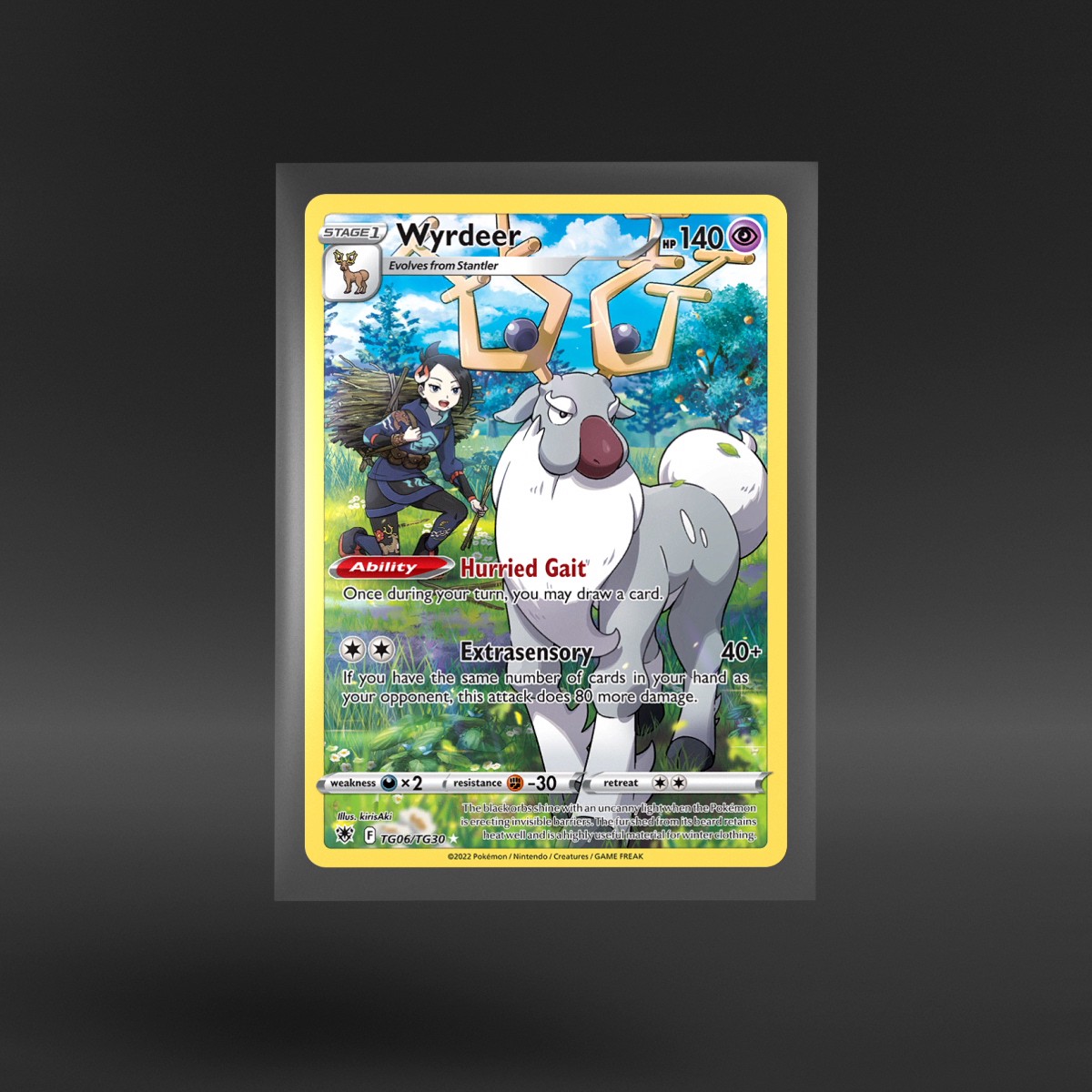 Astral Radiance Trainer Gallery #TG06/TG30 Wyrdeer