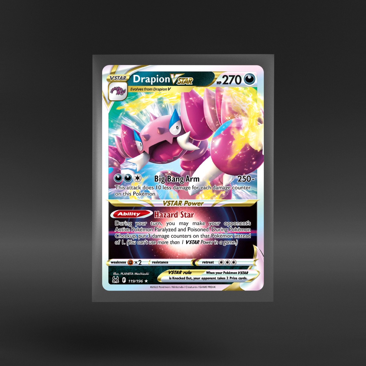 Lost Origin #119/196 Drapion VSTAR