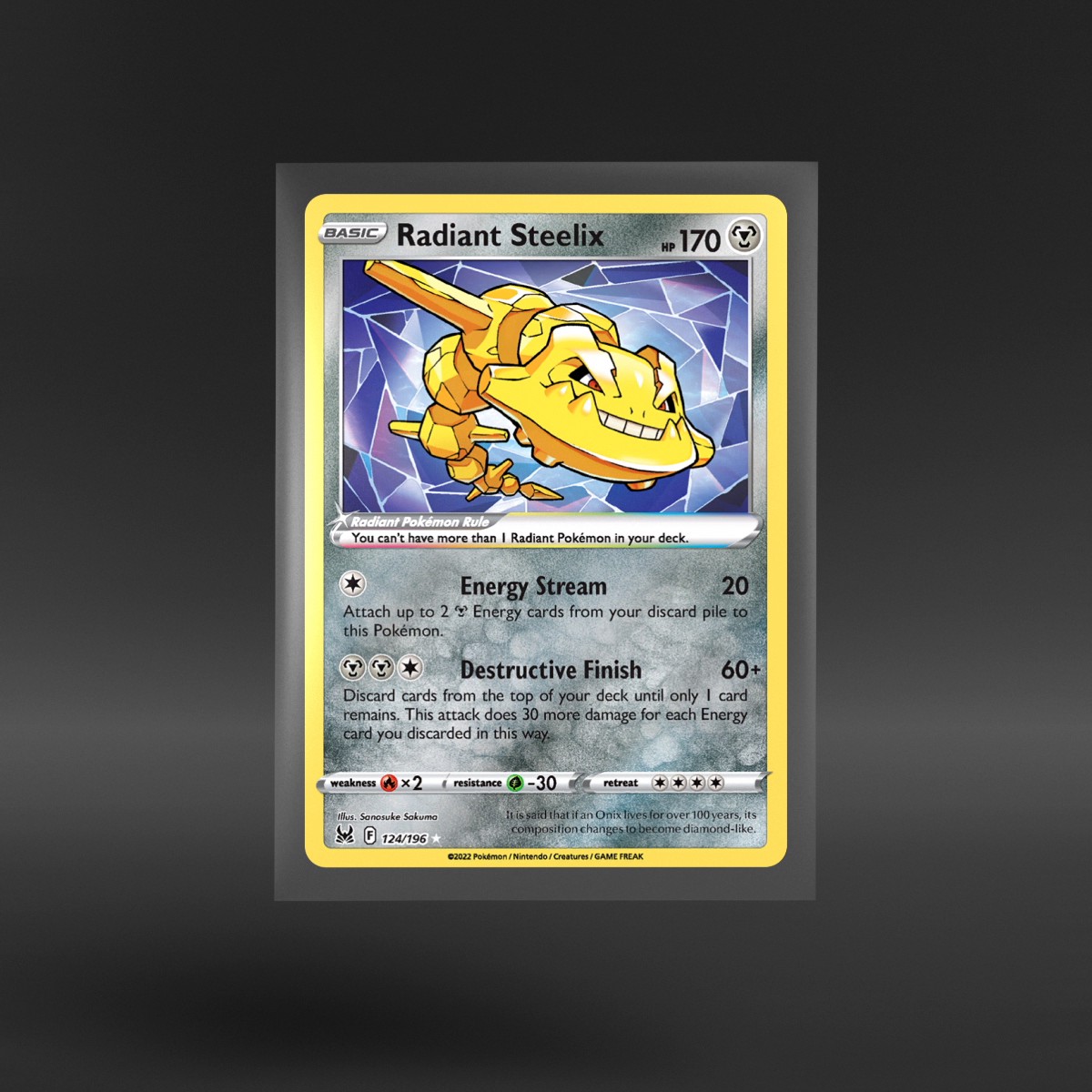 Lost Origin #124/196 Radiant Steelix