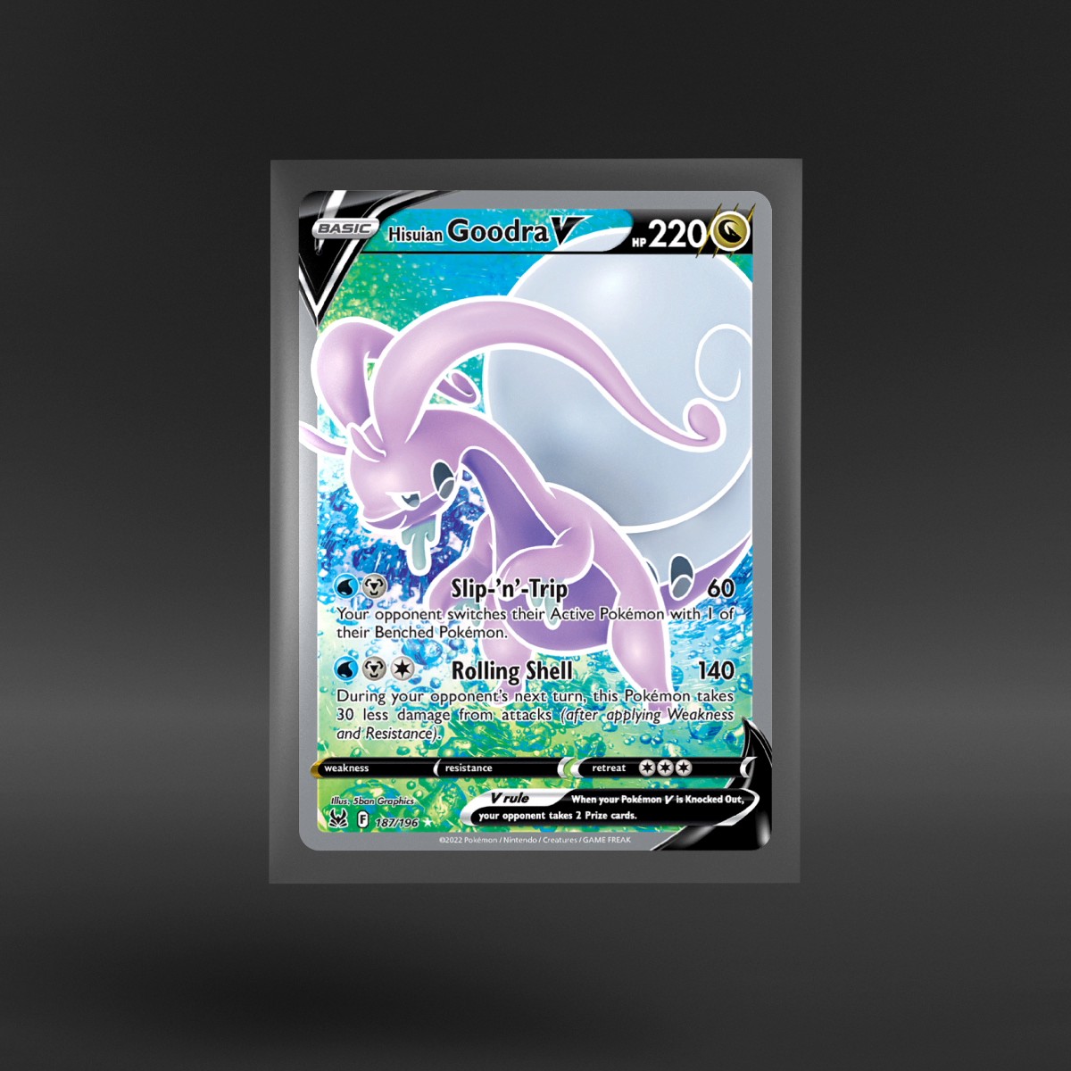 Lost Origin #187/196 Hisuian Goodra V
