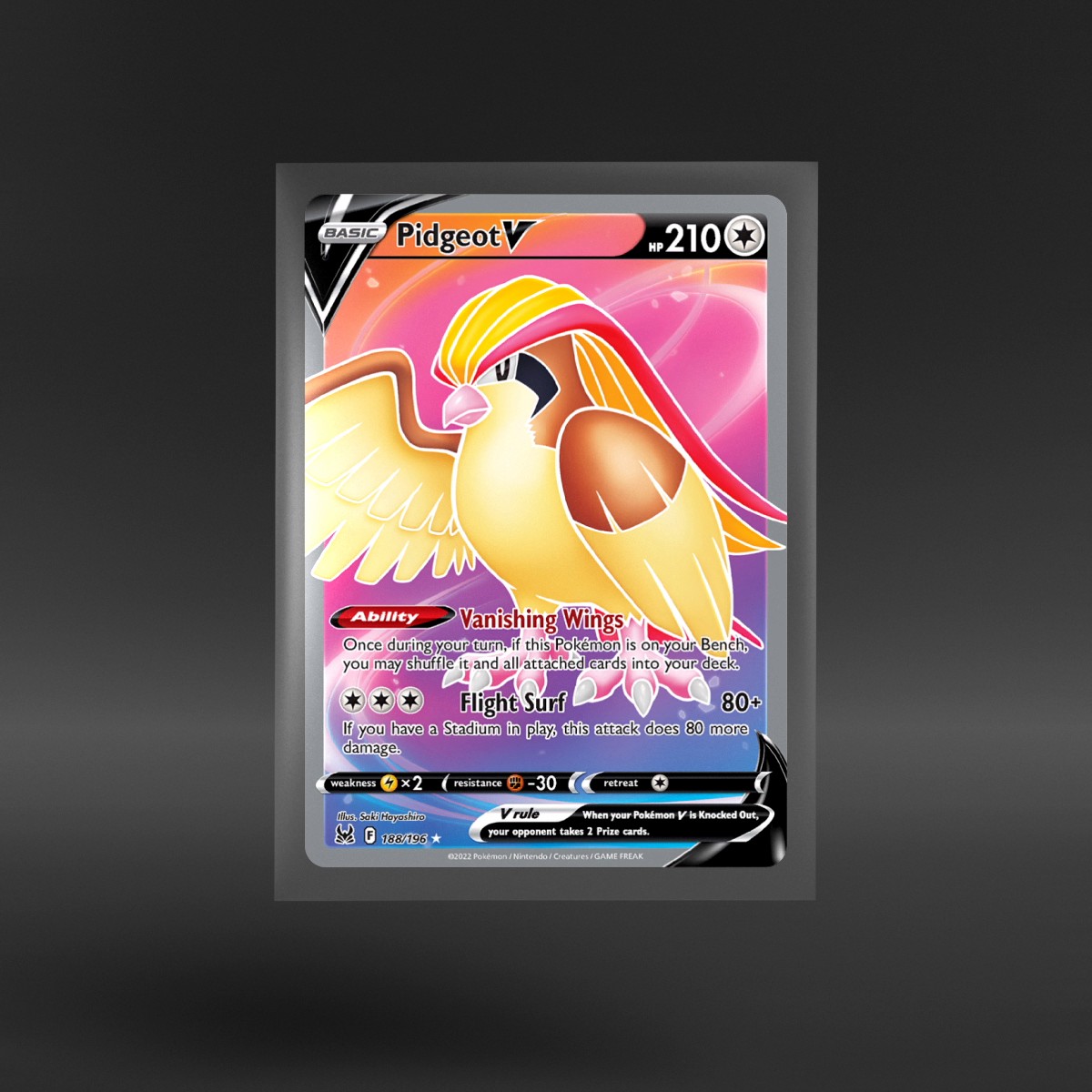 Lost Origin #188/196 Pidgeot V