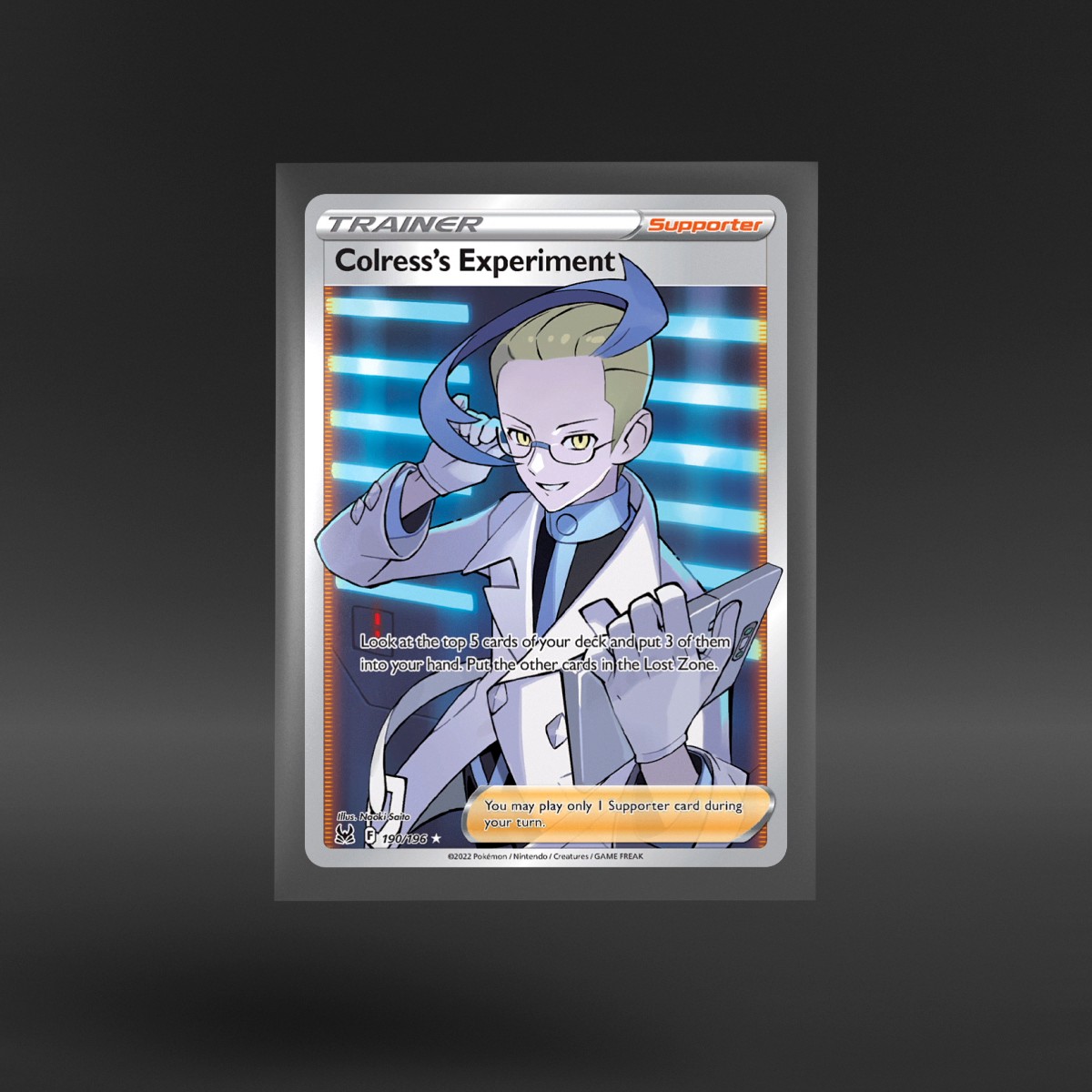 Lost Origin #190/196 Colress's Experiment