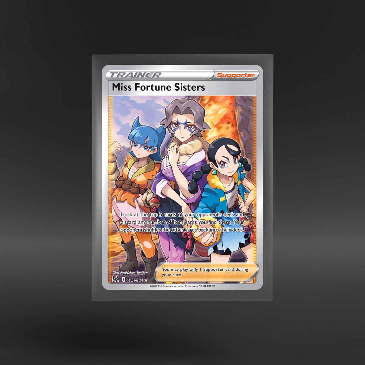 Lost Origin #194/196 Miss Fortune Sisters