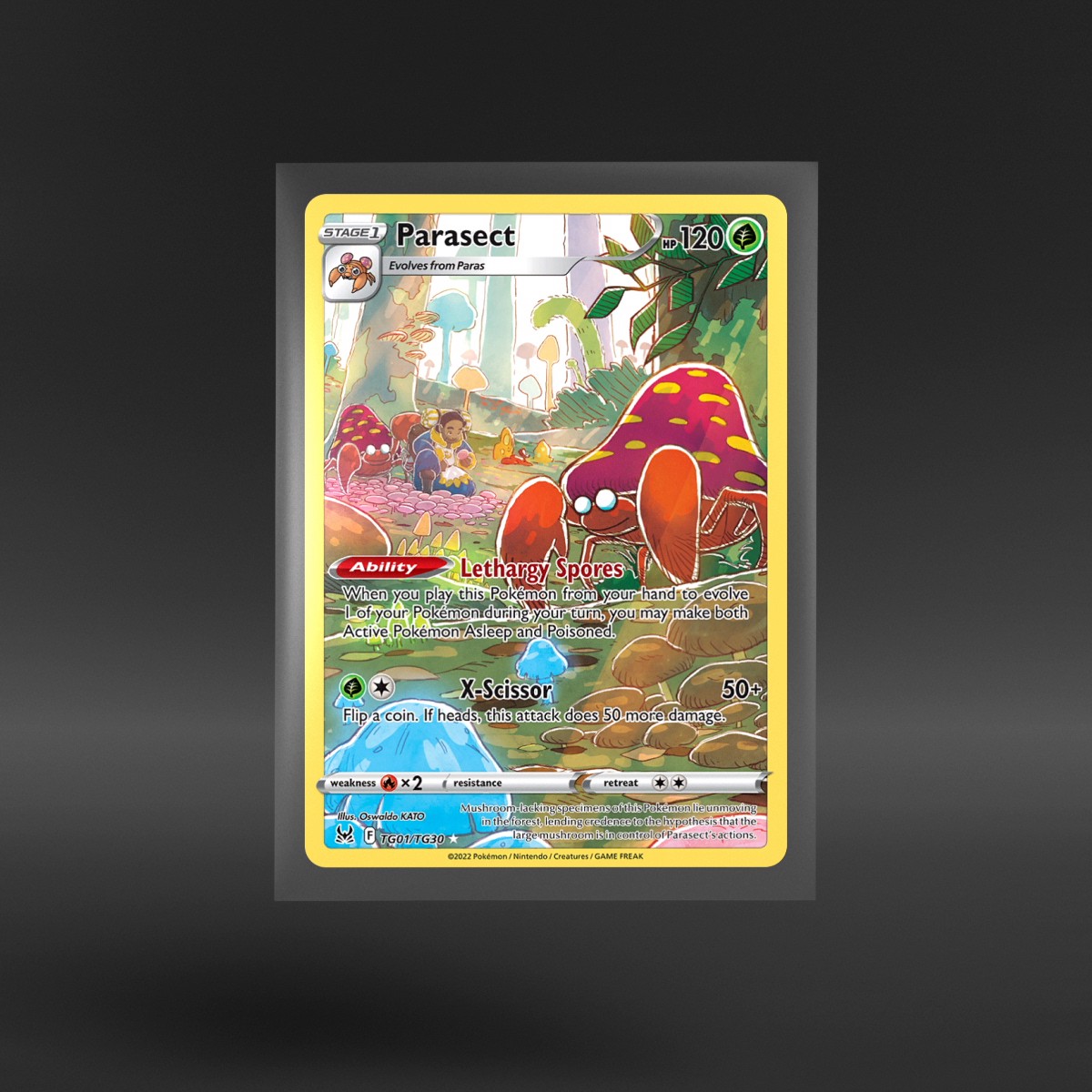 Lost Origin Trainer Gallery #TG01/TG30 Parasect