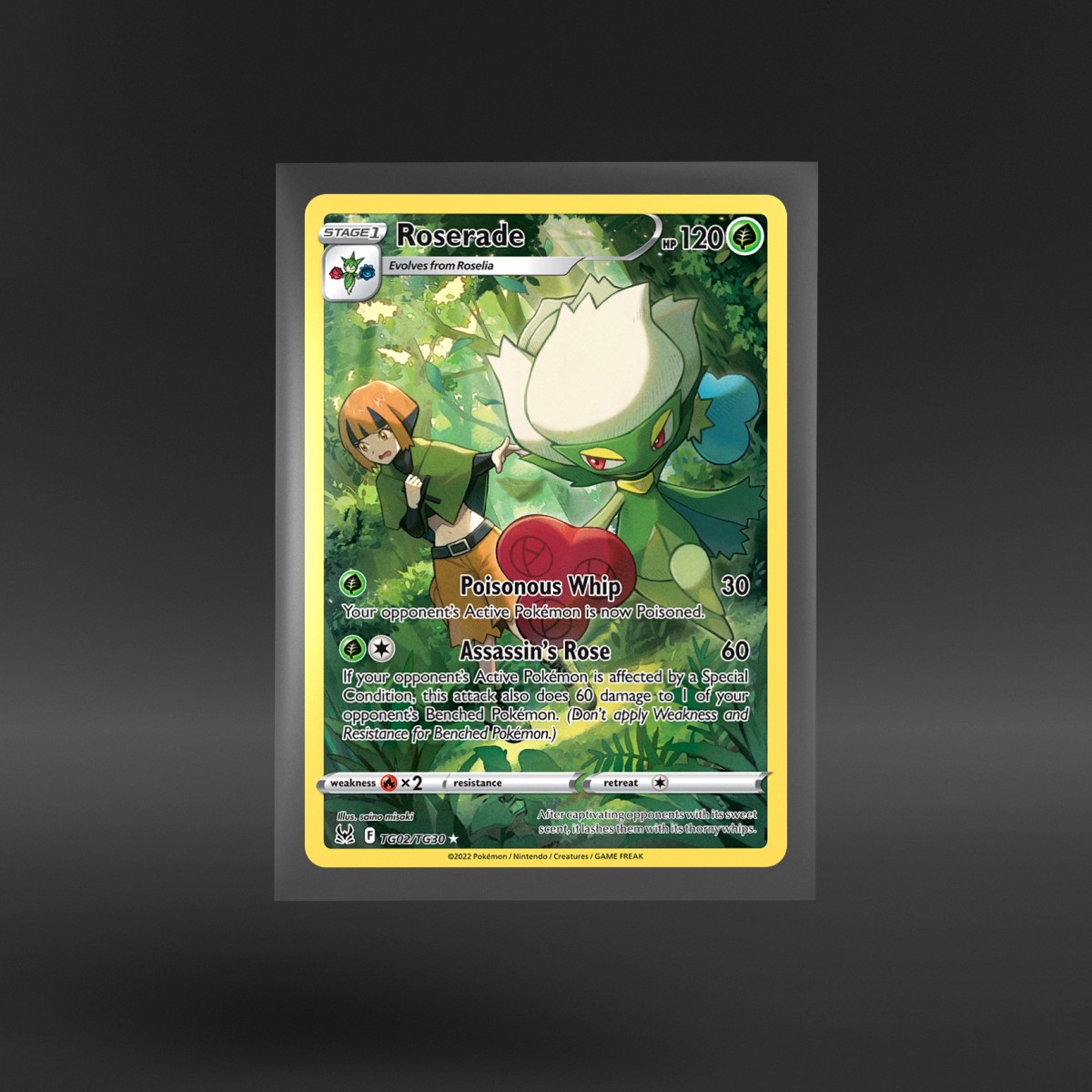 Lost Origin Trainer Gallery #TG02/TG30 Roserade