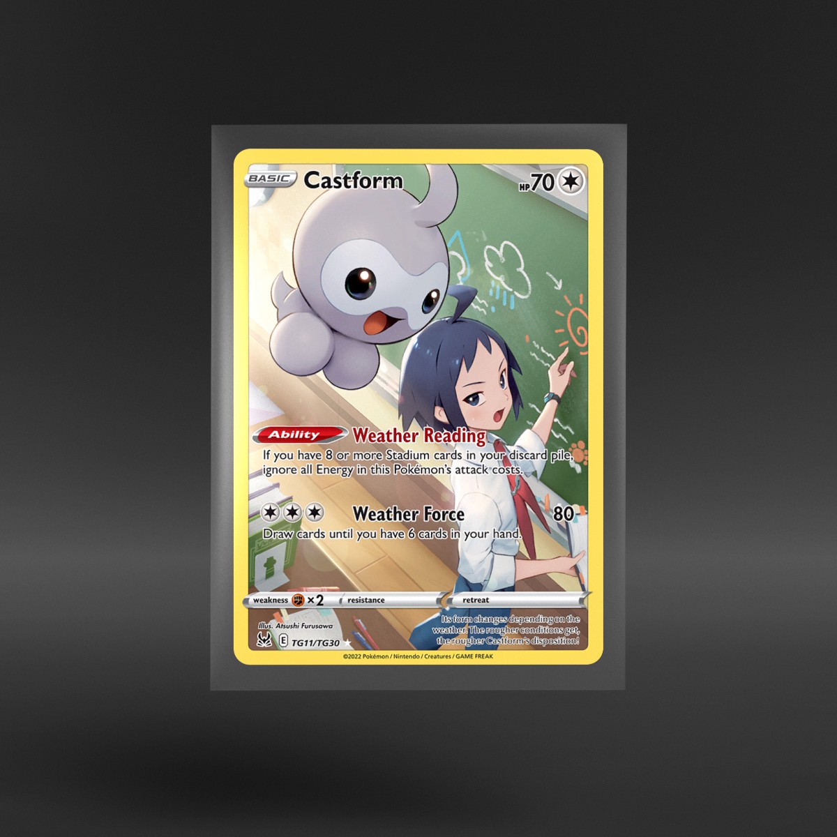 Lost Origin Trainer Gallery #TG11/TG30 Castform