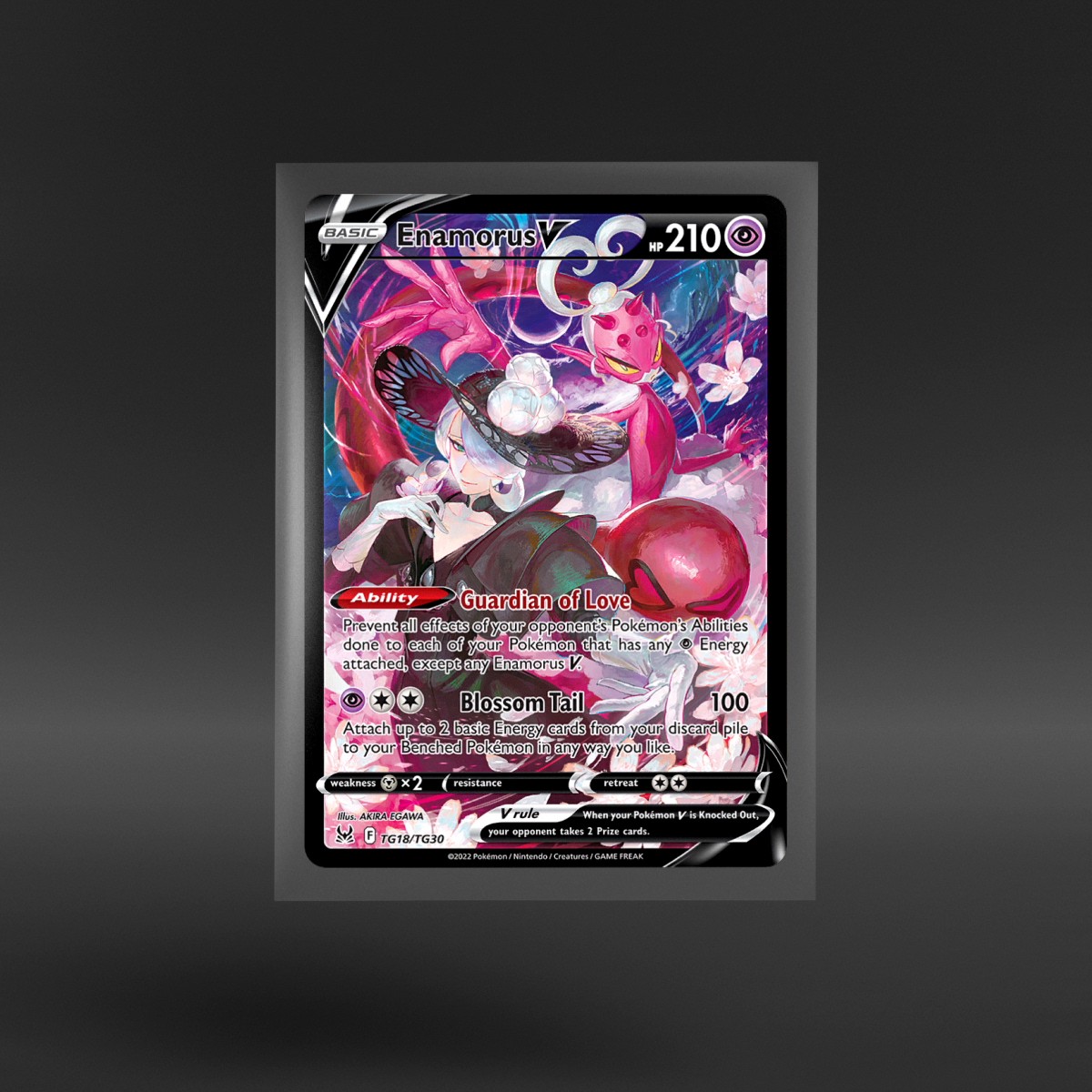 Lost Origin Trainer Gallery #TG18/TG30 Enamorus V