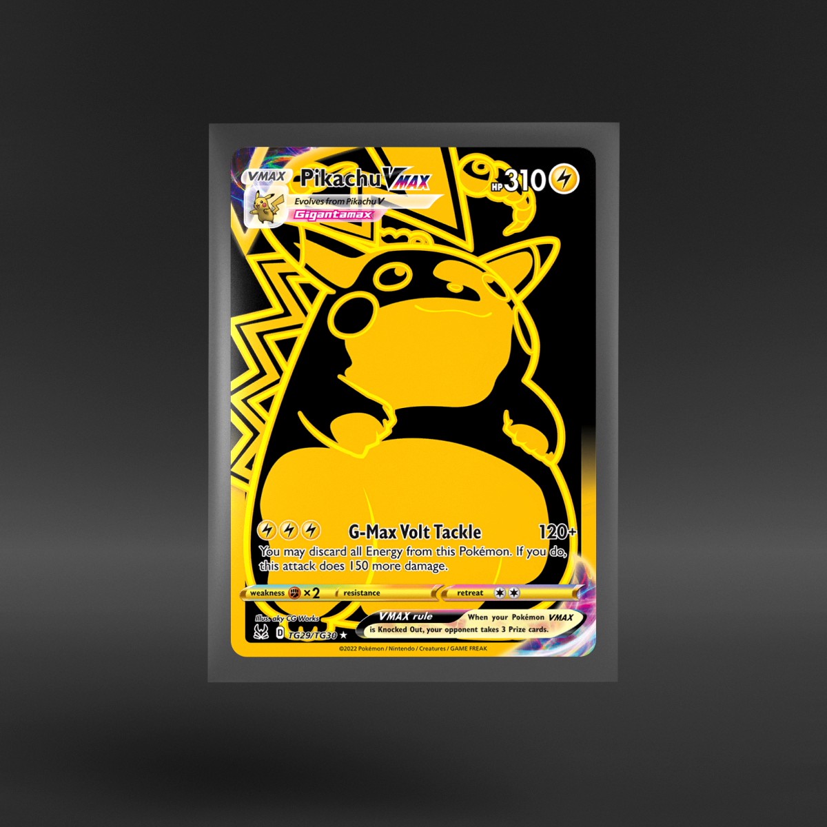 Lost Origin Trainer Gallery #TG29/TG30 Pikachu VMAX