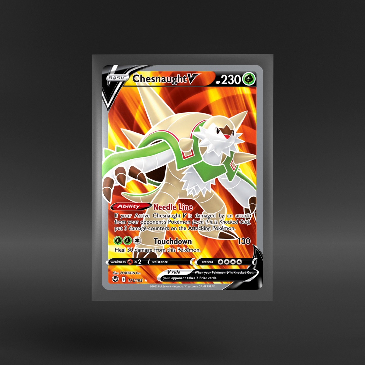 Silver Tempest #171/195 Chesnaught V