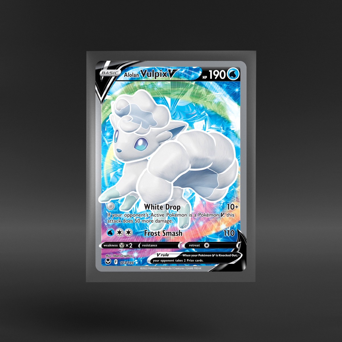 Silver Tempest #173/195 Alolan Vulpix V