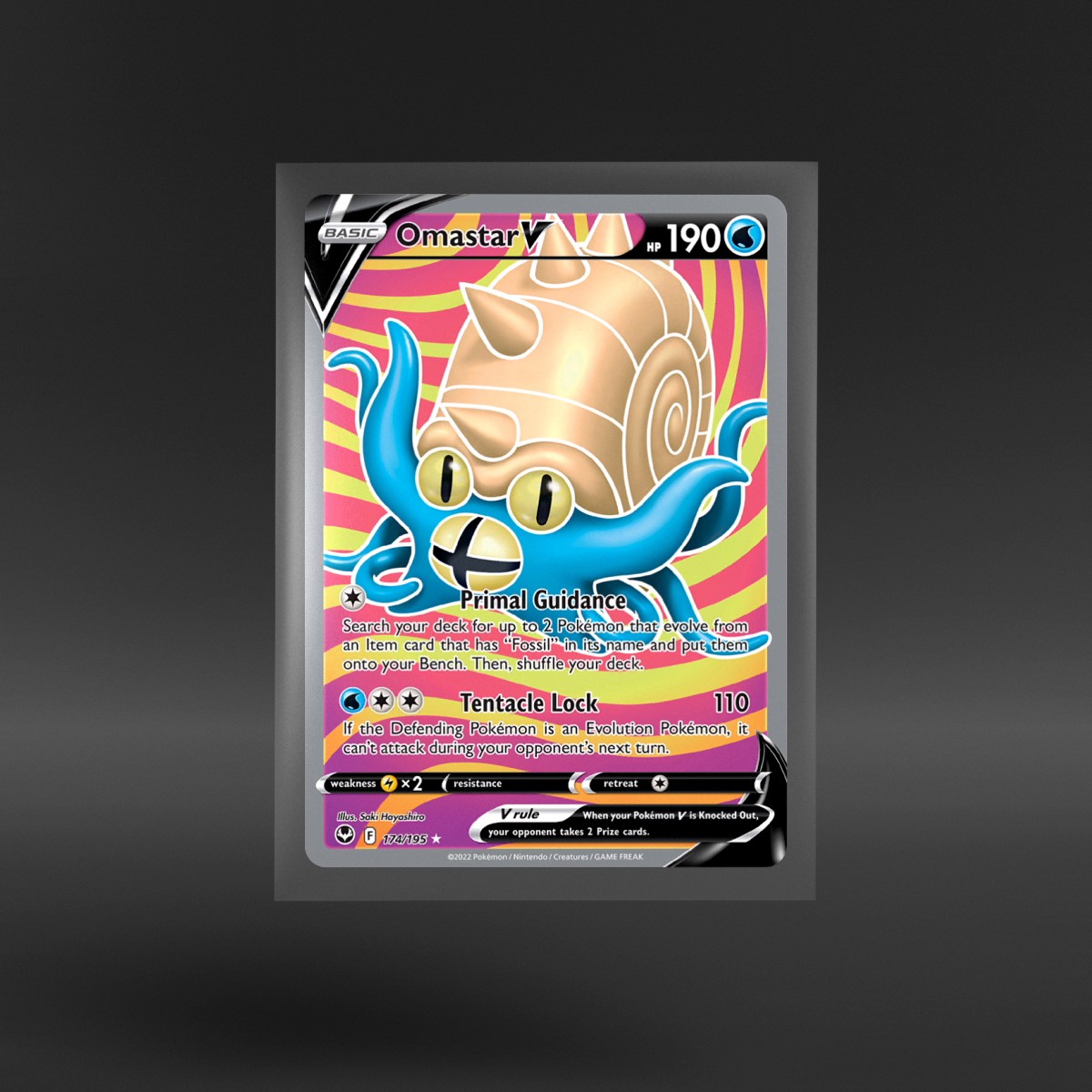 Silver Tempest #174/195 Omastar V