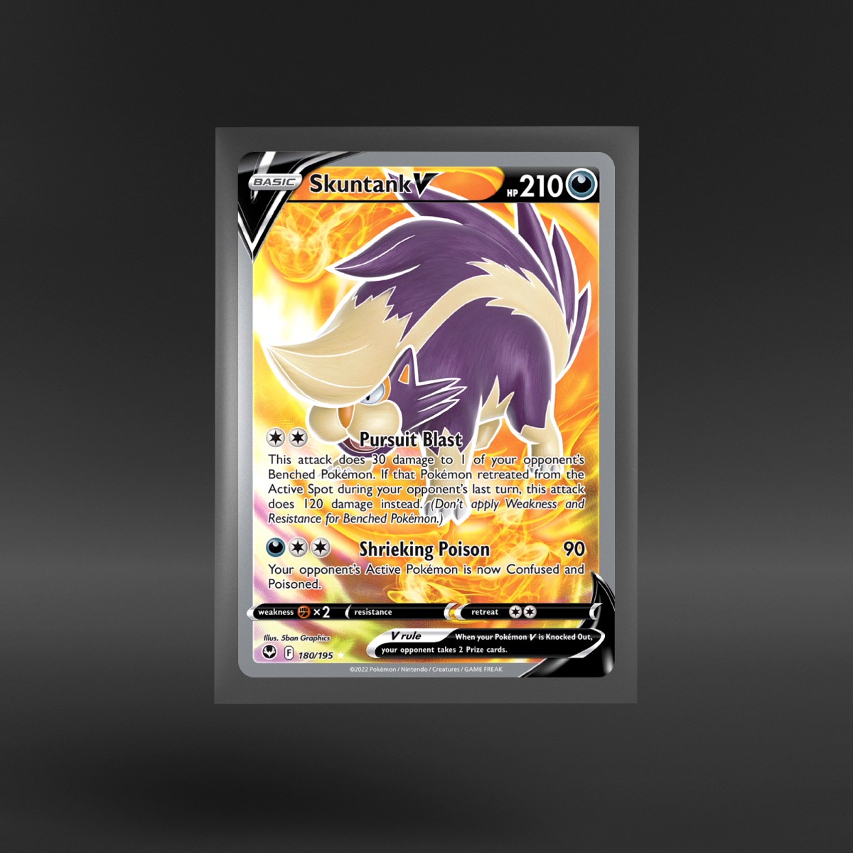 Silver Tempest #180/195 Skuntank V