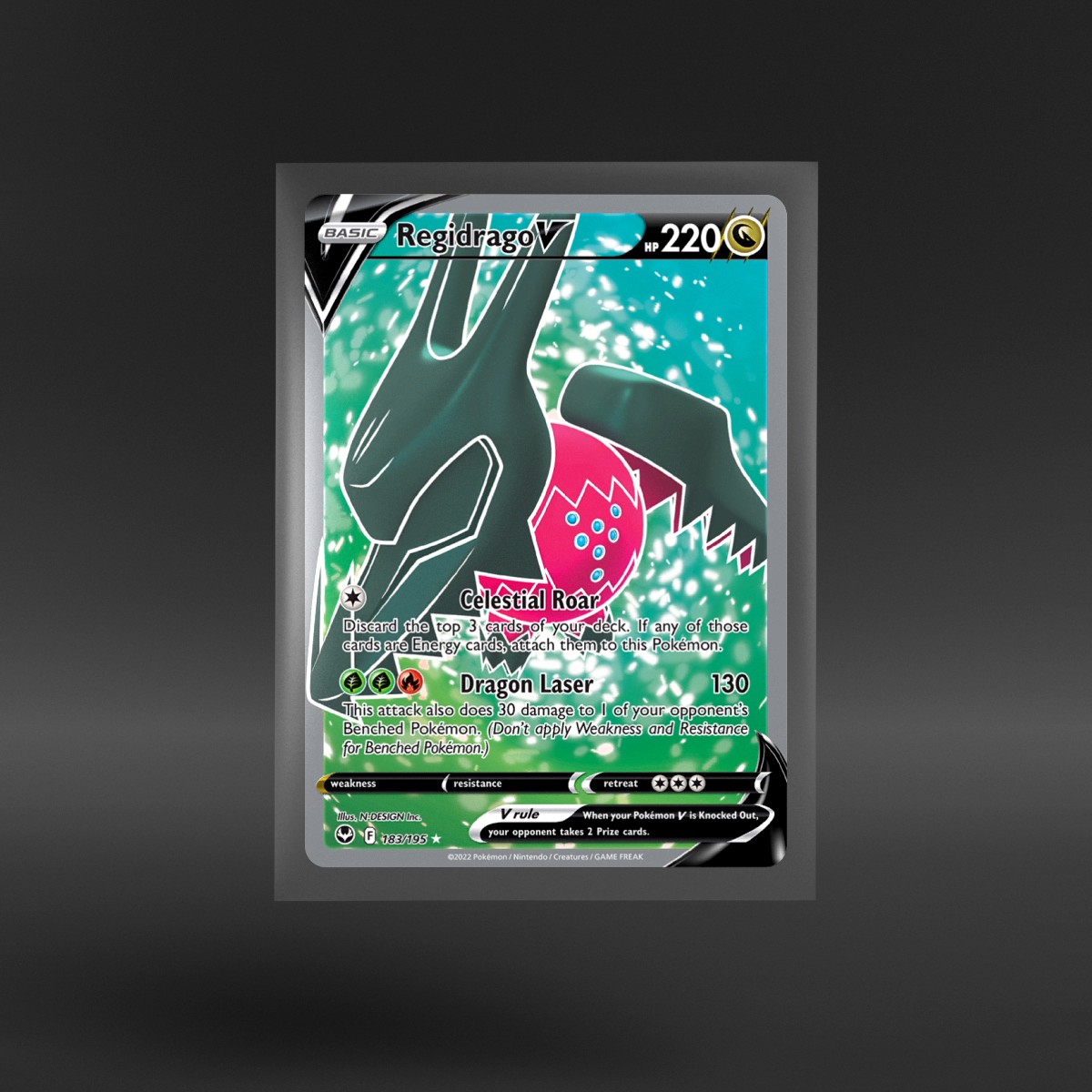 Silver Tempest #183/195 Regidrago V