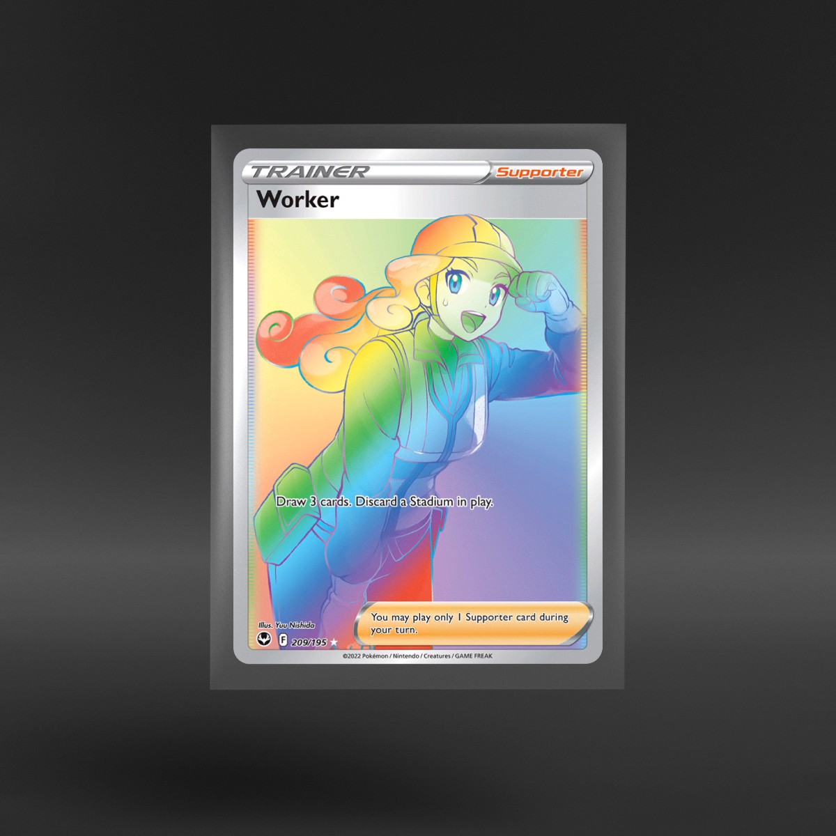 Silver Tempest #209/195 Worker