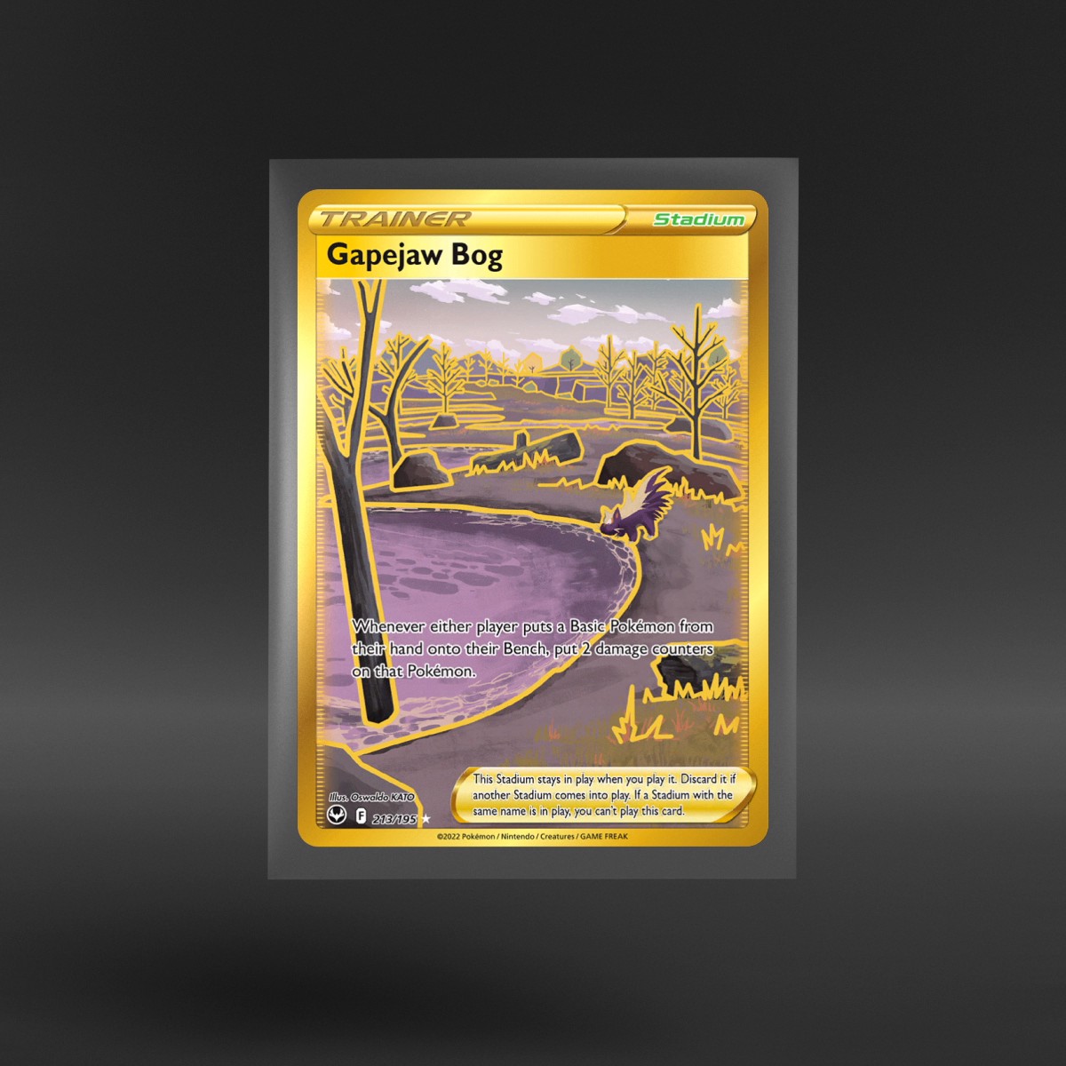 Silver Tempest #213/195 Gapejaw Bog