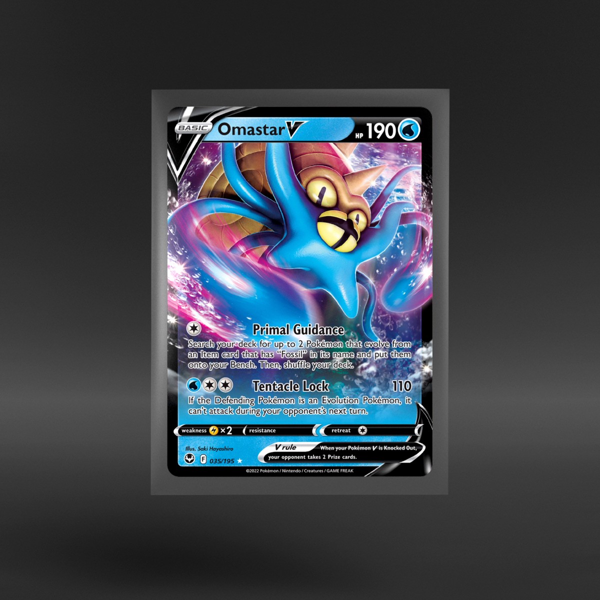 Silver Tempest #035/195 Omastar V