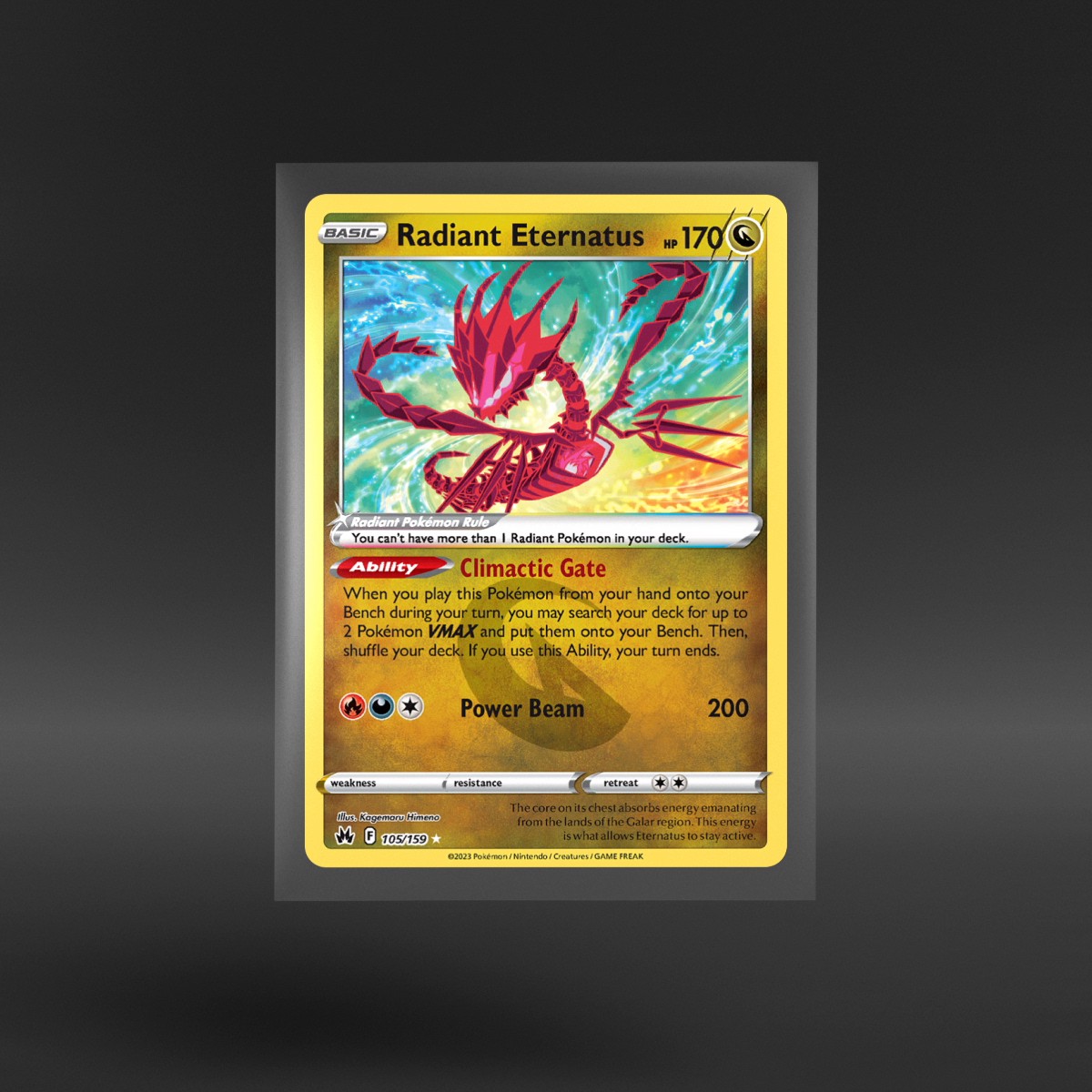 Crown Zenith #105/159 Radiant Eternatus