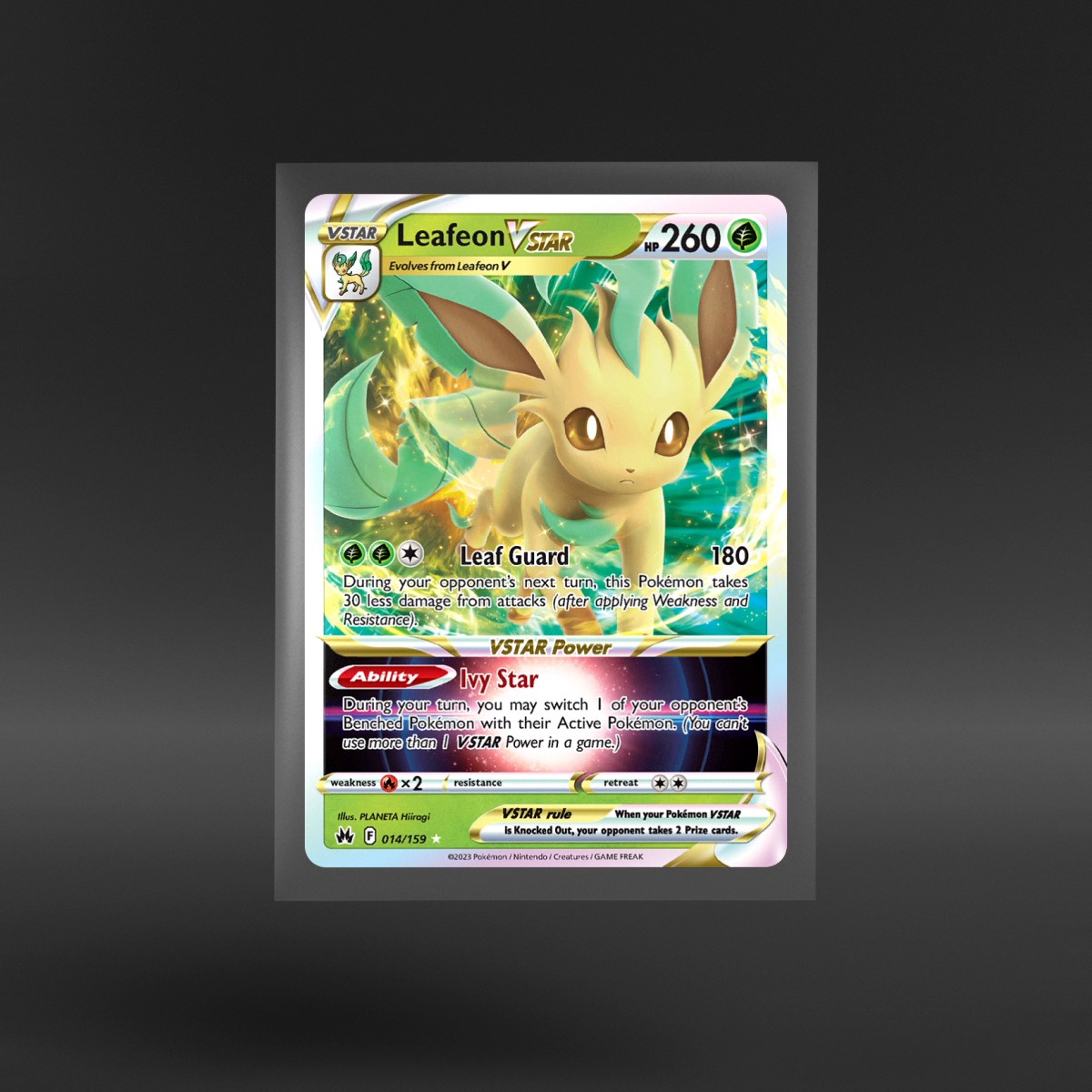 Crown Zenith #014/159 Leafeon VSTAR