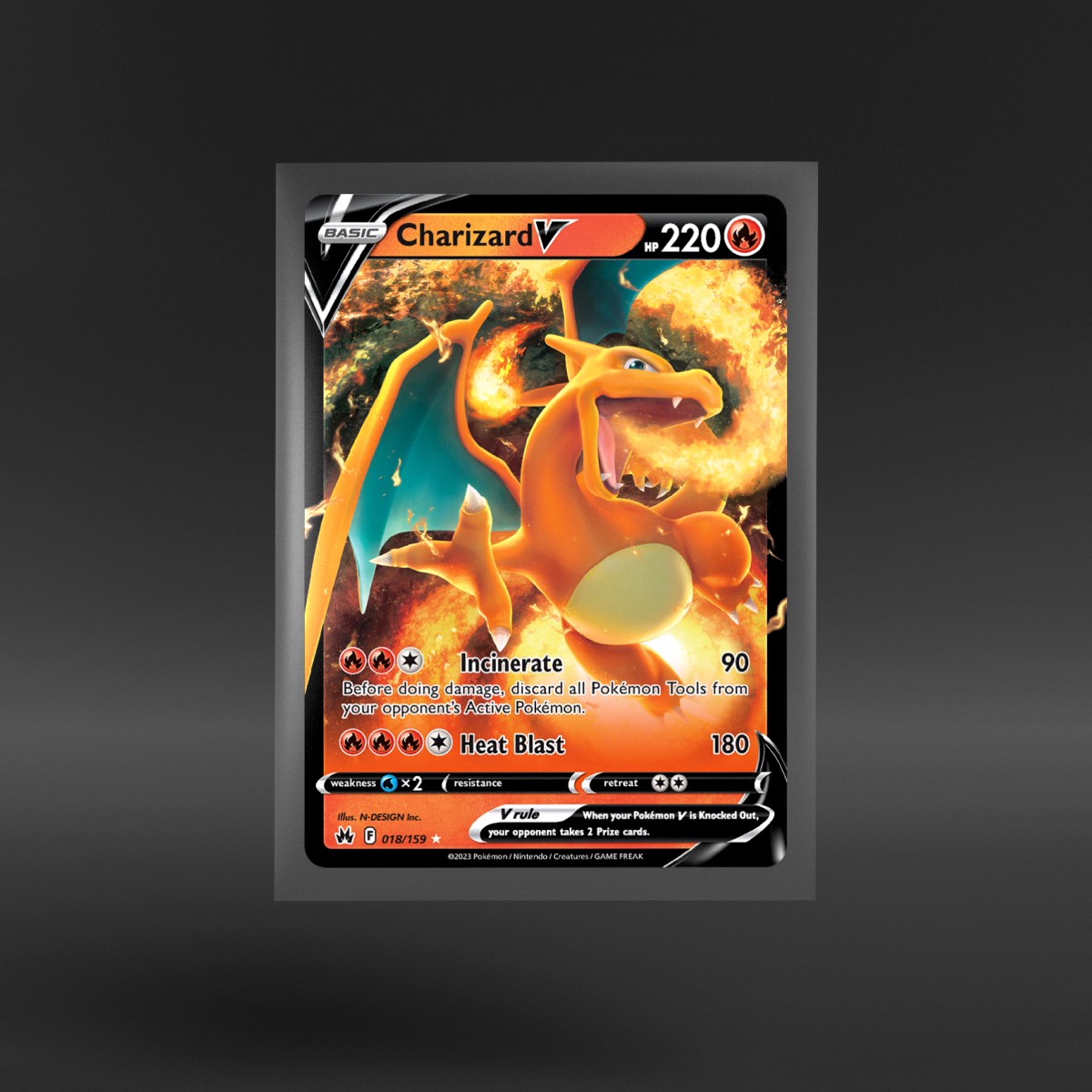 Crown Zenith #018/159 Charizard V