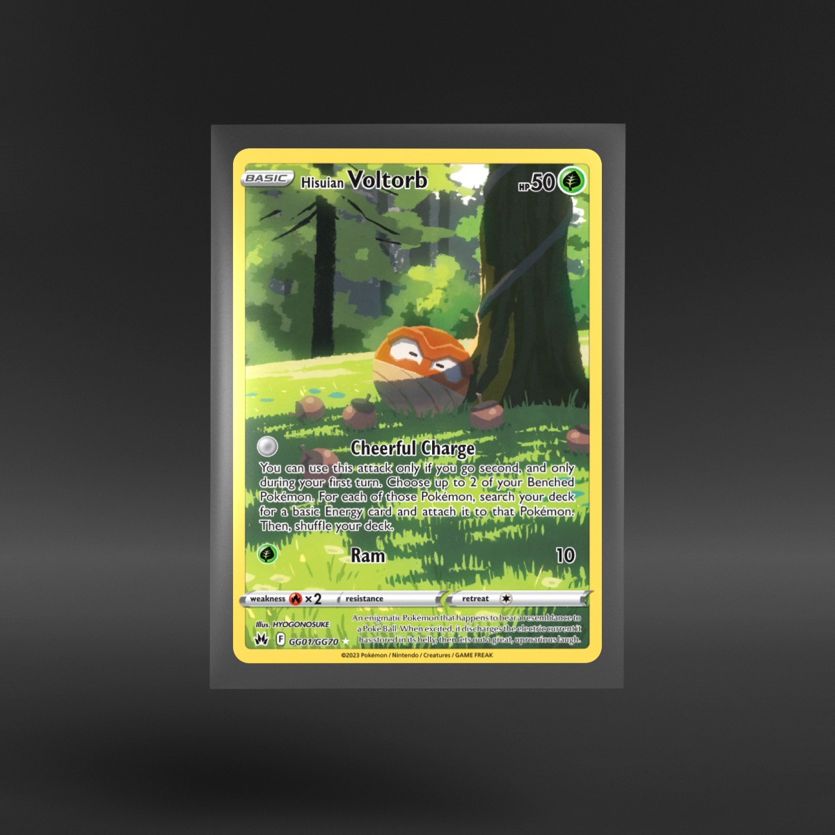 Crown Zenith Galarian Gallery #GG01/GG70 Hisuian Voltorb