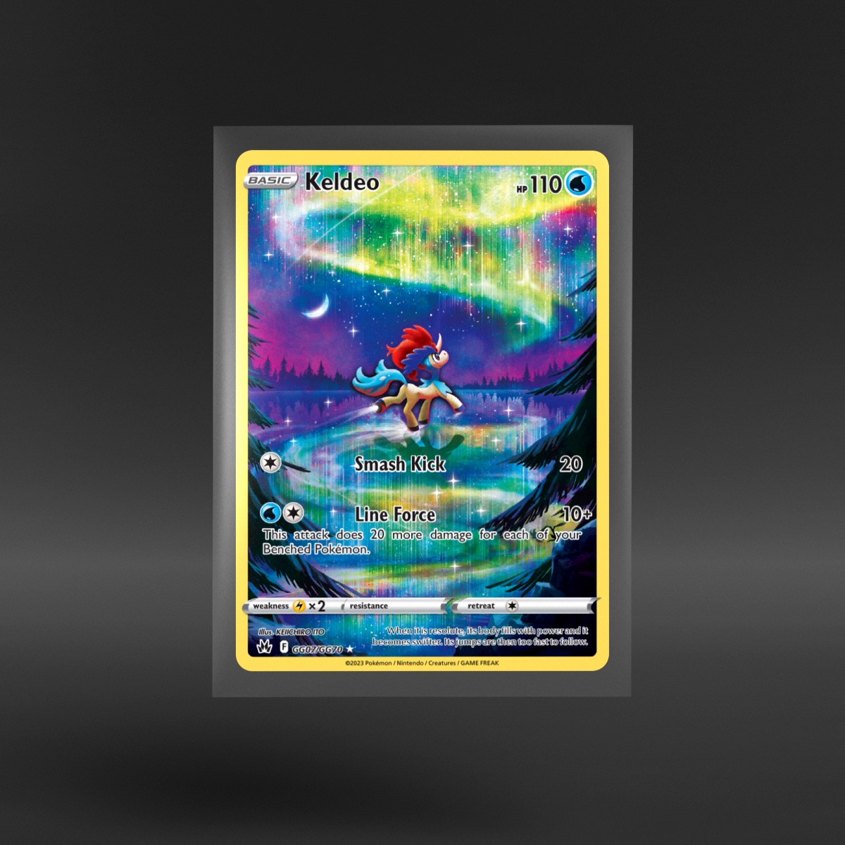 Crown Zenith Galarian Gallery #GG07/GG70 Keldeo