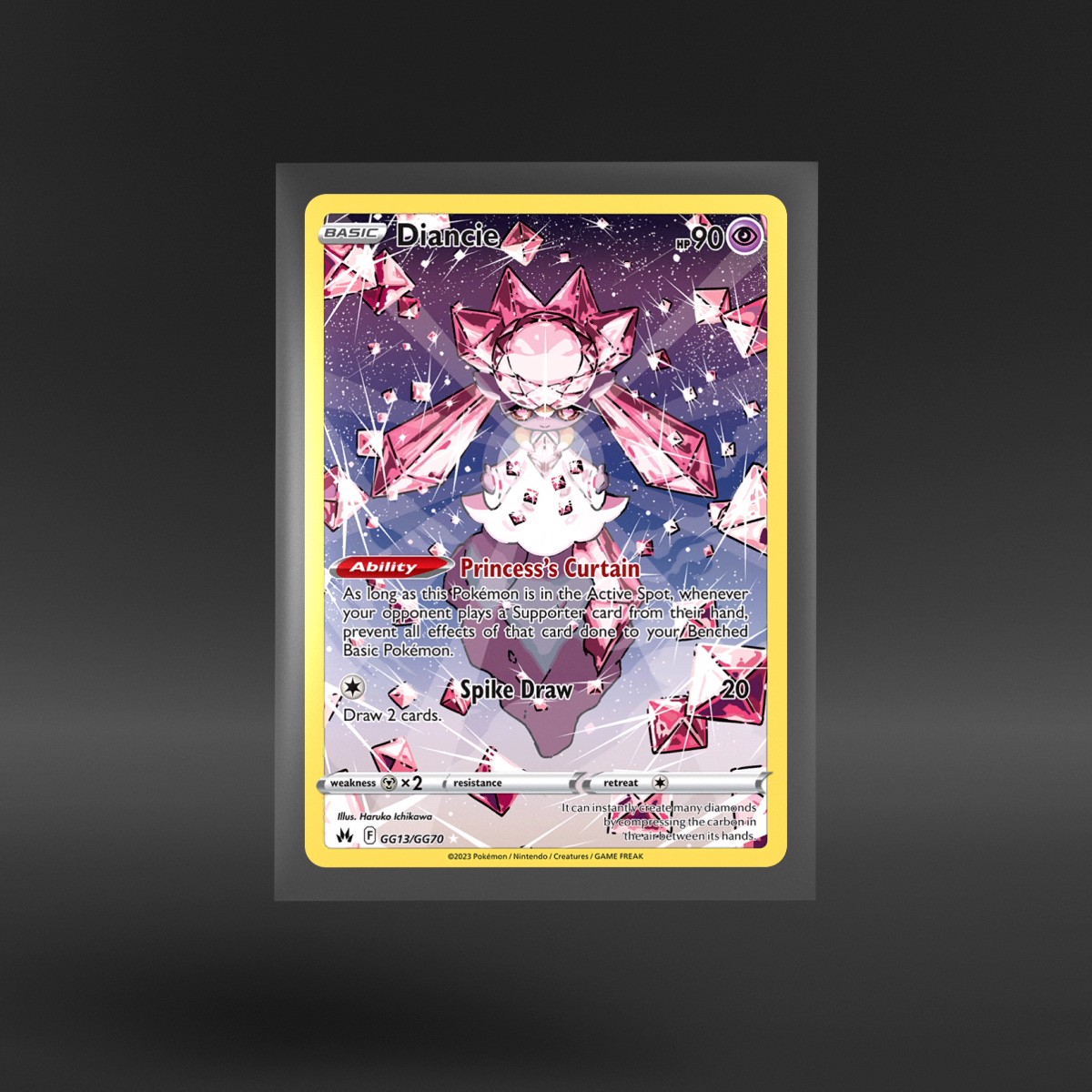 Crown Zenith Galarian Gallery #GG13/GG70 Diancie