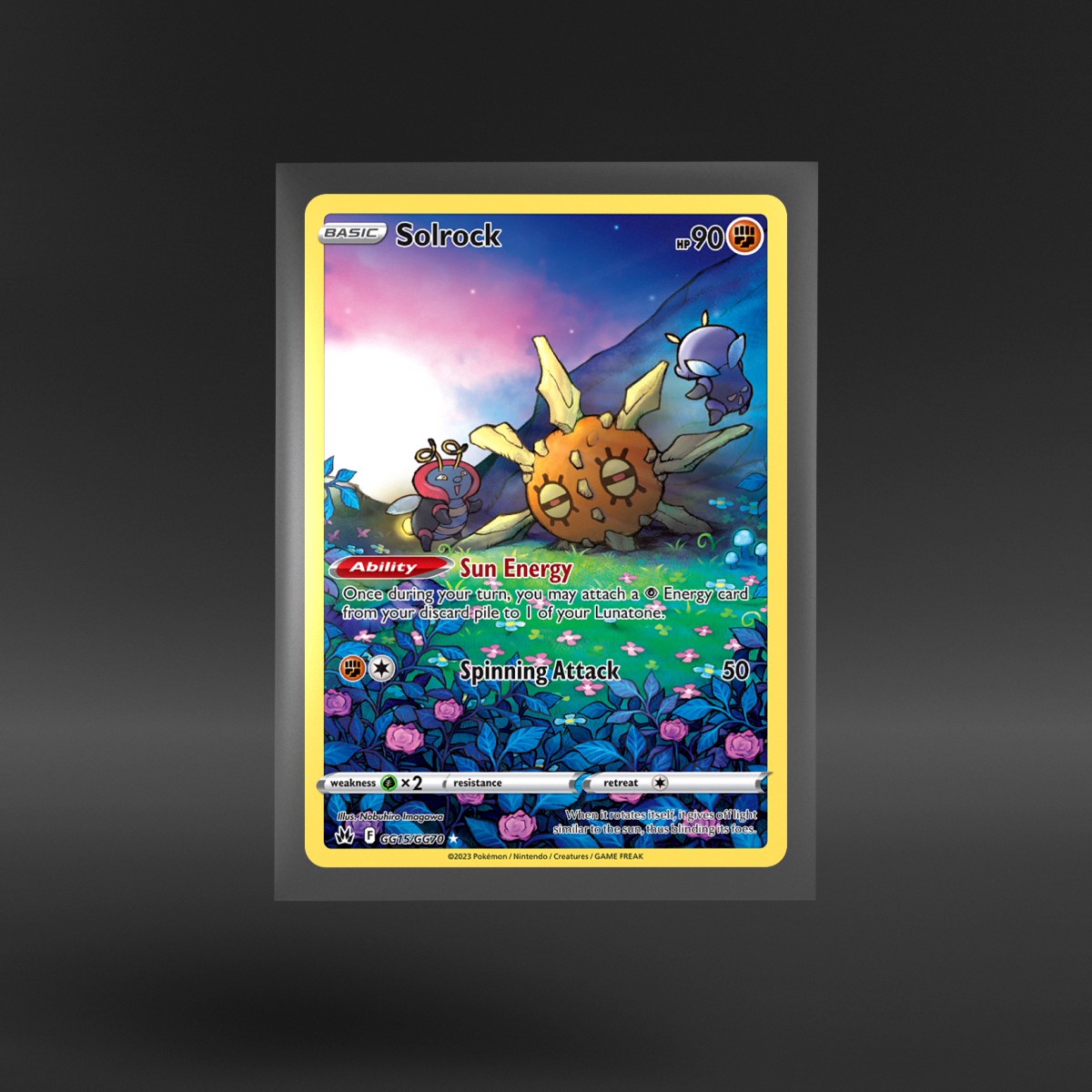 Crown Zenith Galarian Gallery #GG15/GG70 Solrock