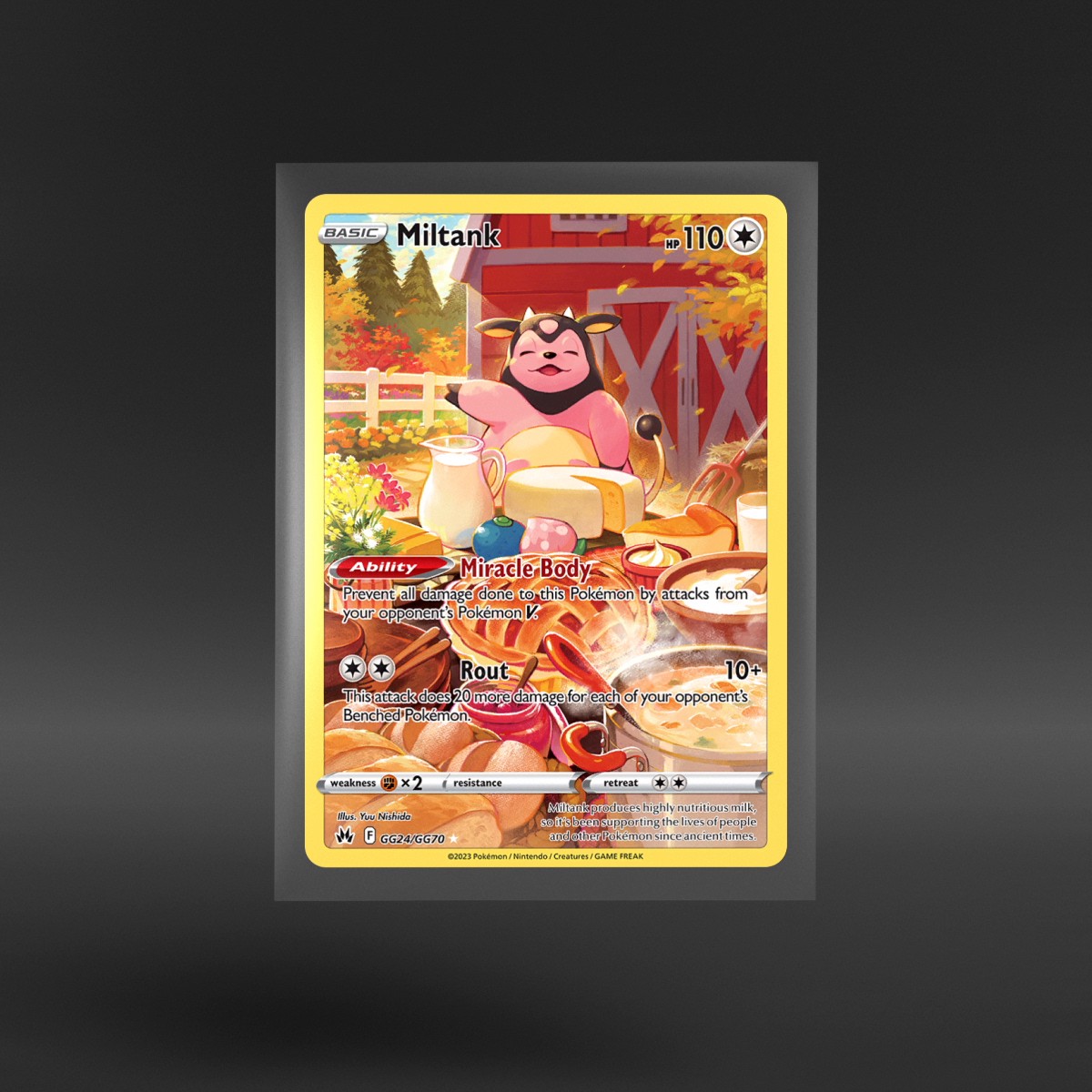 Crown Zenith Galarian Gallery #GG24/GG70 Miltank