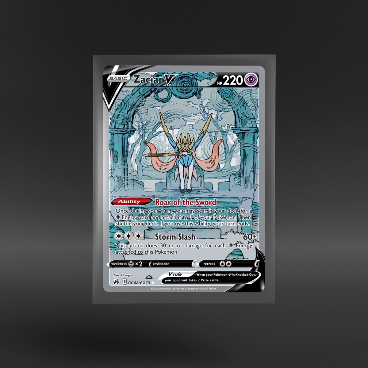 Crown Zenith Galarian Gallery #GG48/GG70 Zacian V