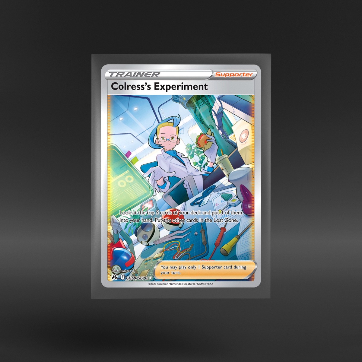 Crown Zenith Galarian Gallery #GG59/GG70 Colress's Experiment