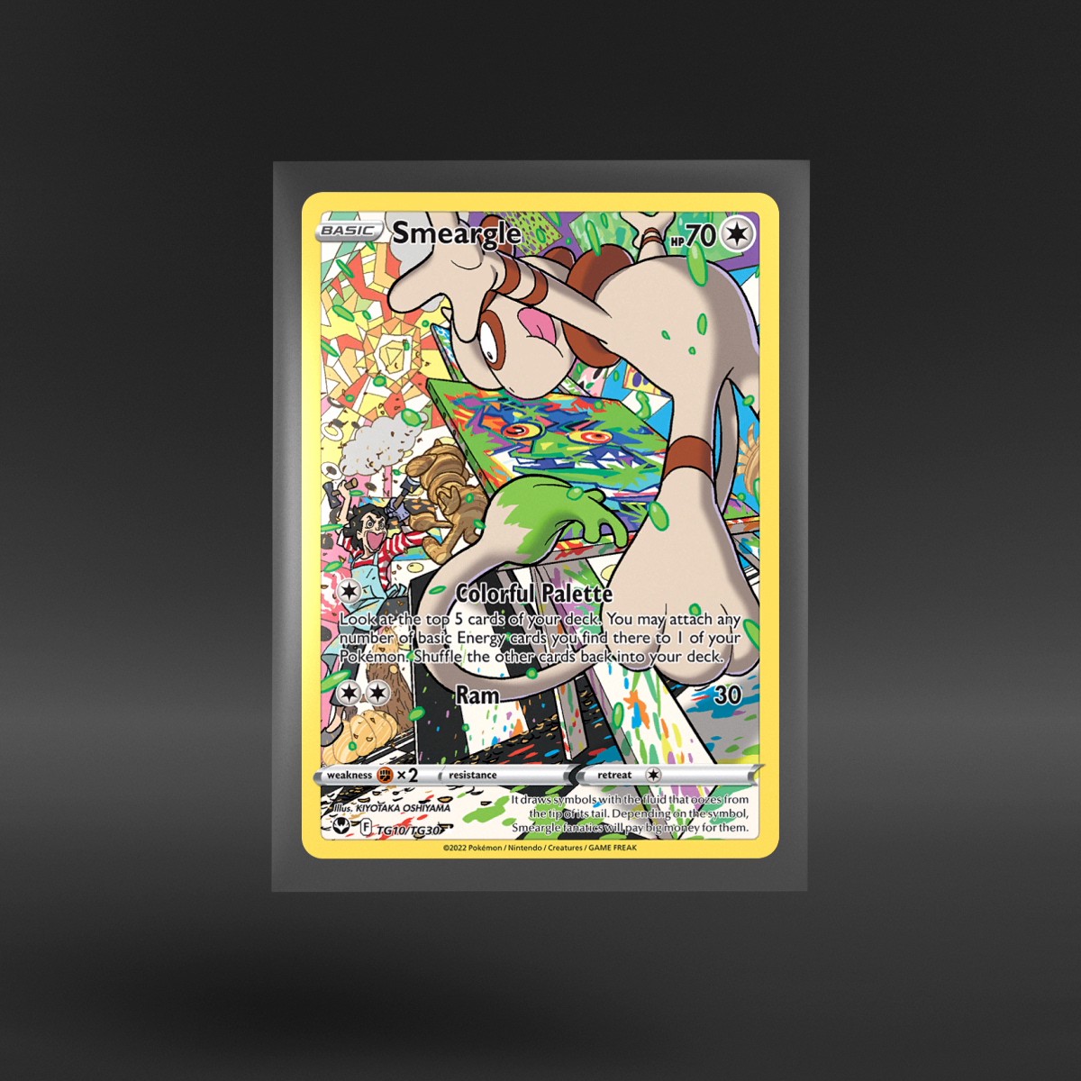 Silver Tempest Trainer Gallery #TG10/TG30 Smeargle