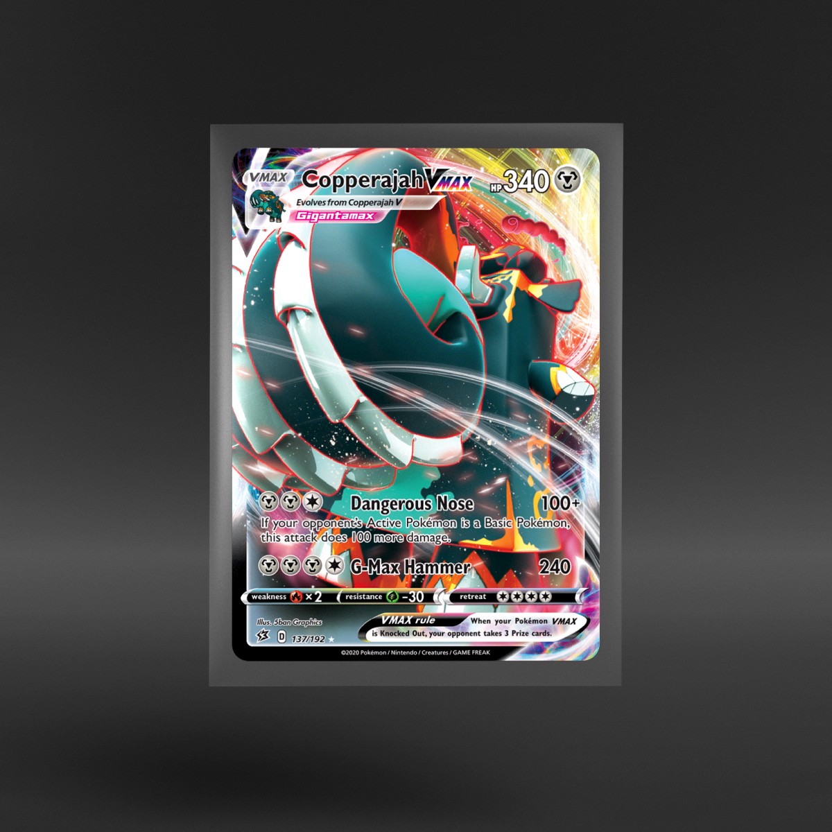 Rebel Clash #137/192 Copperajah VMAX