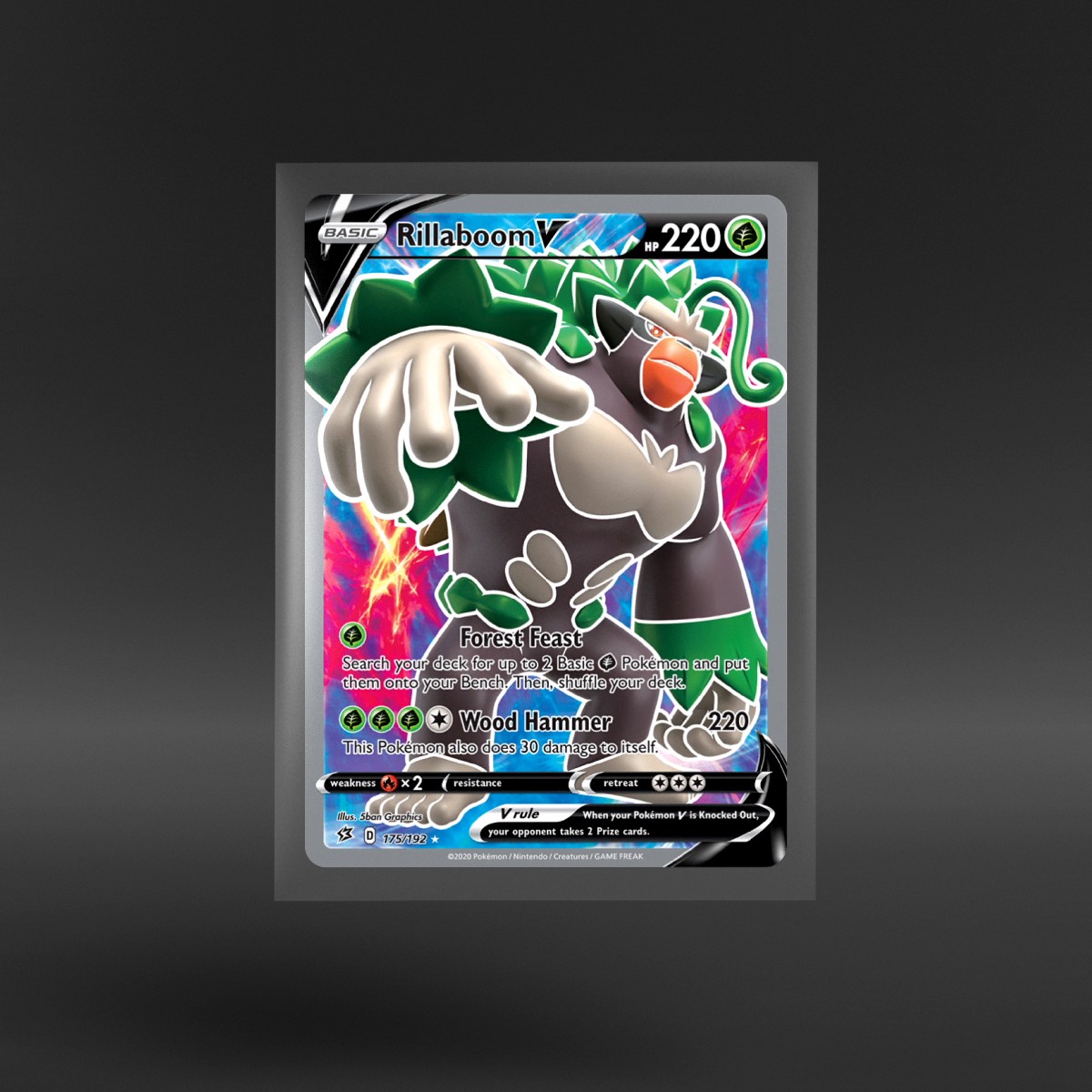 Rebel Clash #175/192 Rillaboom V