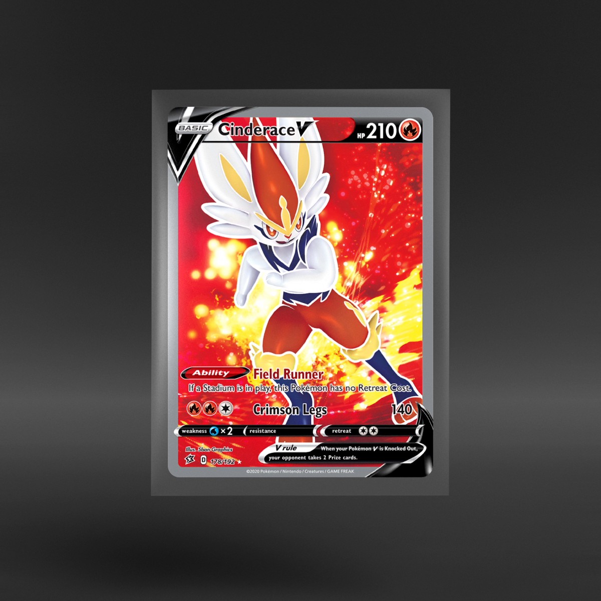 Rebel Clash #178/192 Cinderace V