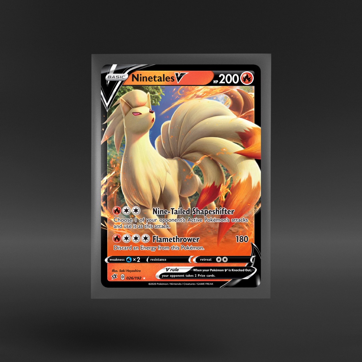 Rebel Clash #026/192 Ninetales V