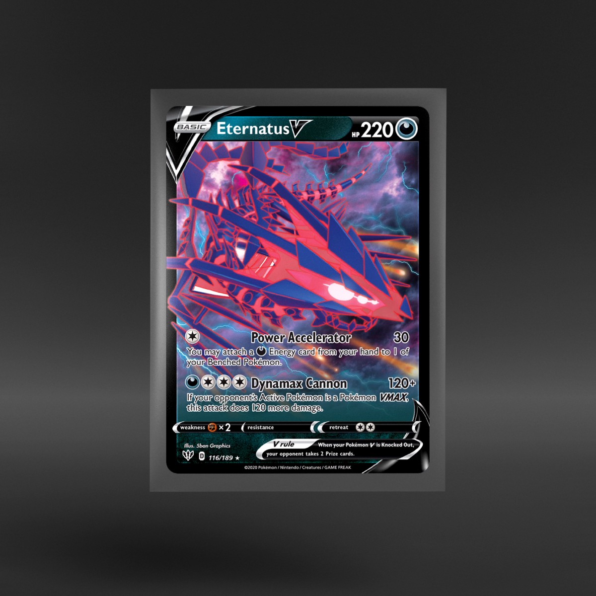 Darkness Ablaze #116/189 Eternatus V