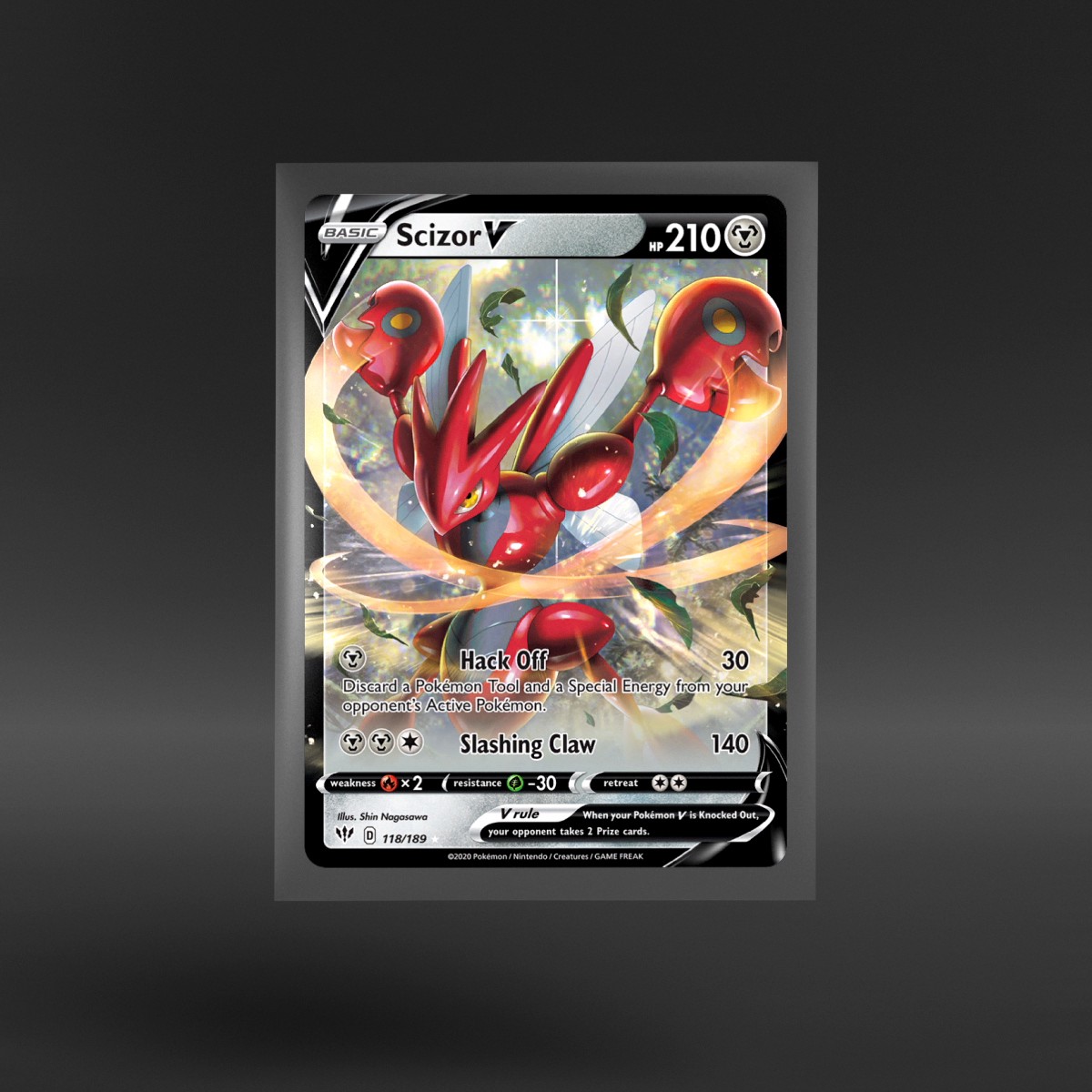 Darkness Ablaze #118/189 Scizor V