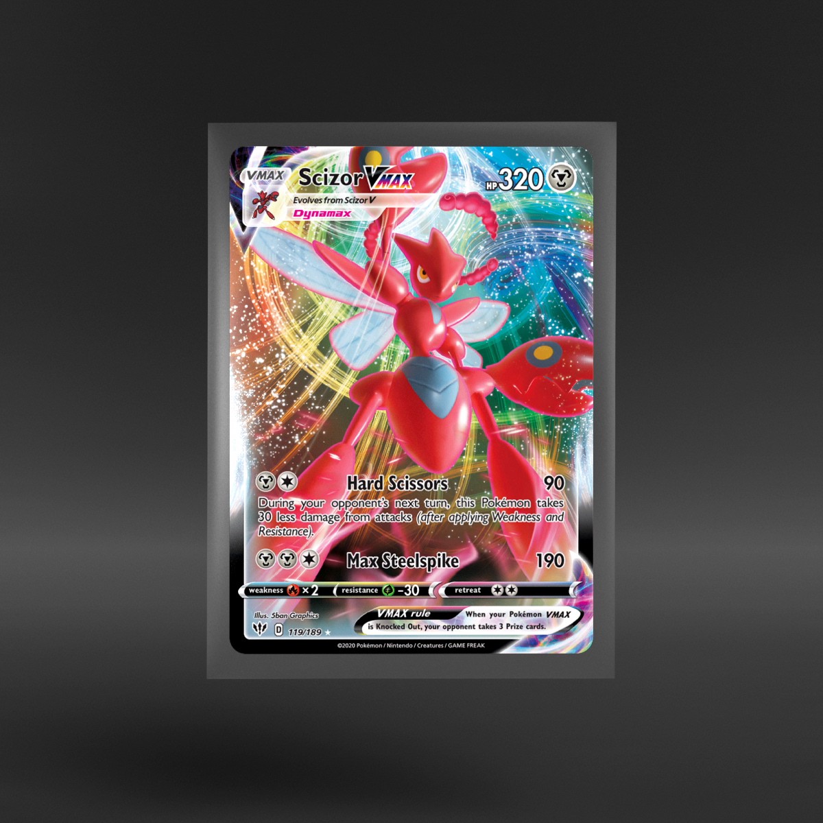 Darkness Ablaze #119/189 Scizor VMAX