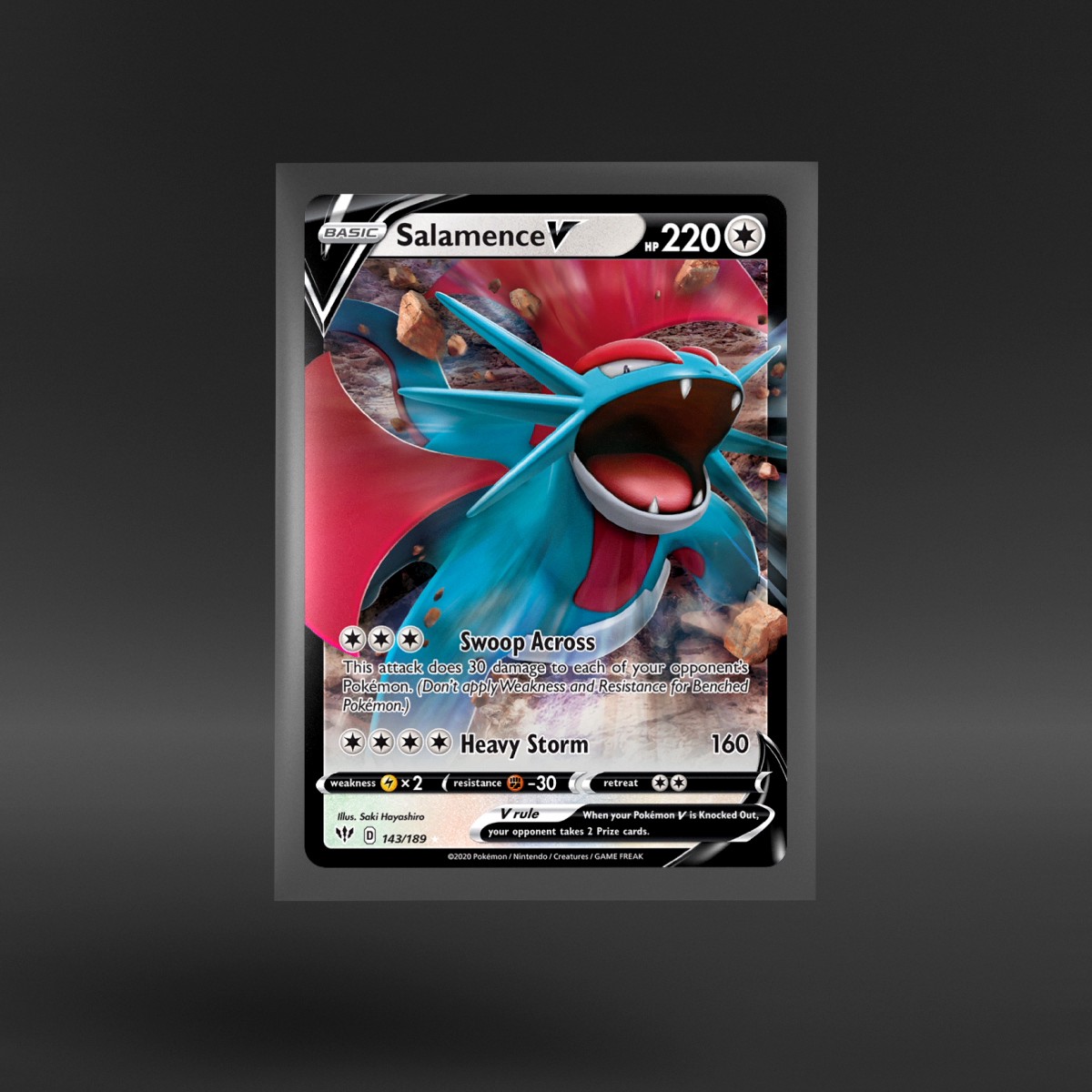 Darkness Ablaze #143/189 Salamence V