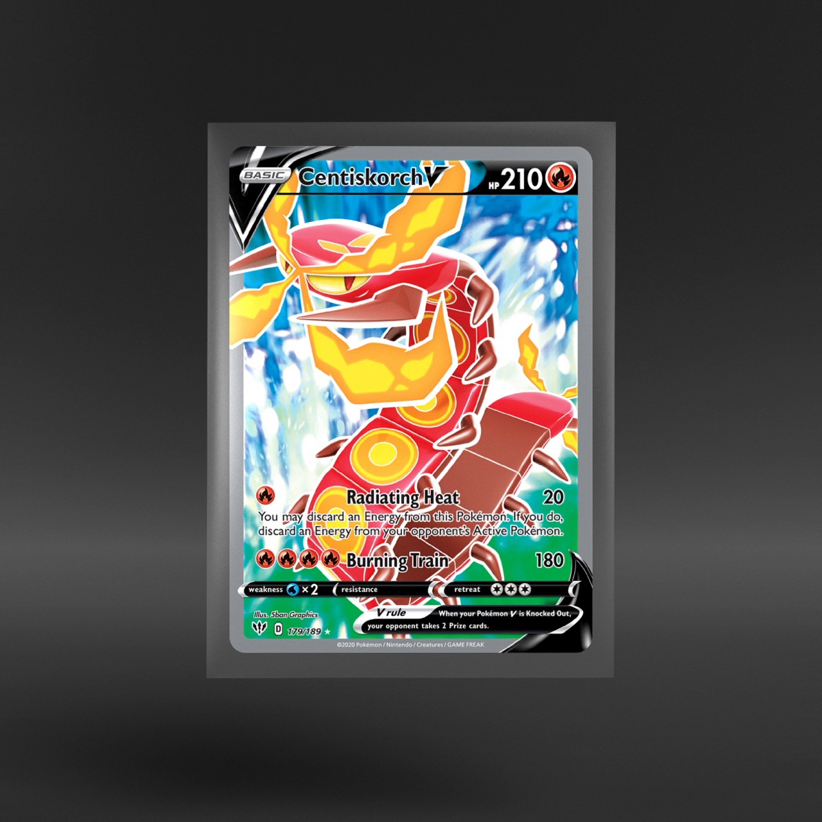 Darkness Ablaze #179/189 Centiskorch V