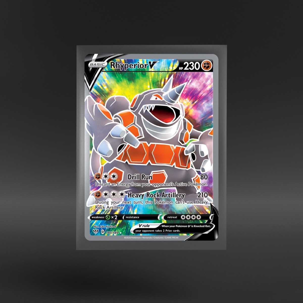 Darkness Ablaze #181/189 Rhyperior V